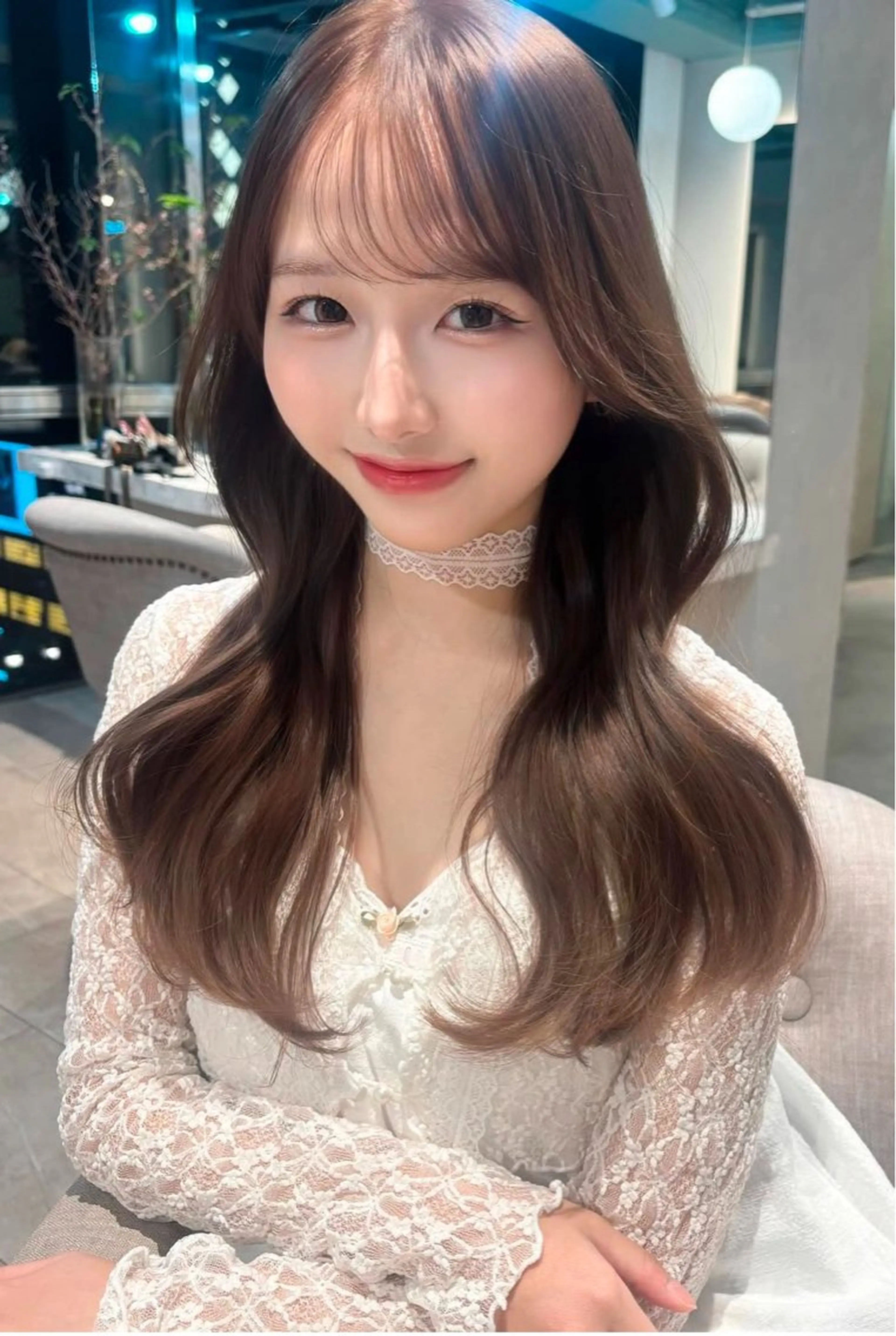 ロング くびれヘア レイヤーカット/ 韓国girly🤍楓のヘアスタイル