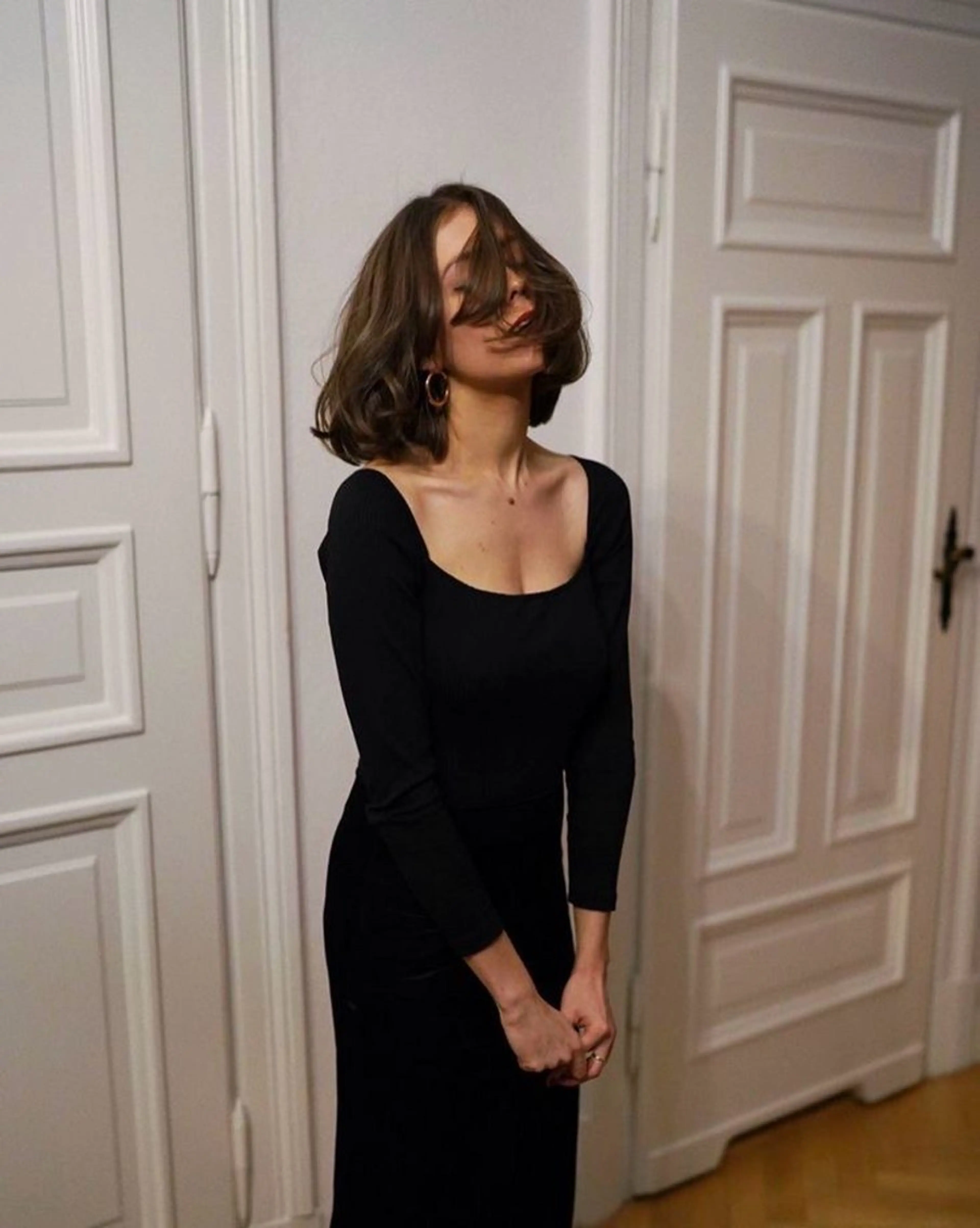 ミディアム パーマ ミディアムパーマ ボブ atelier doux dimanche（アトリエ・ドゥー・ディマンシュ）所属・Fukamiレイヤー 透明感カラーのヘアスタイル