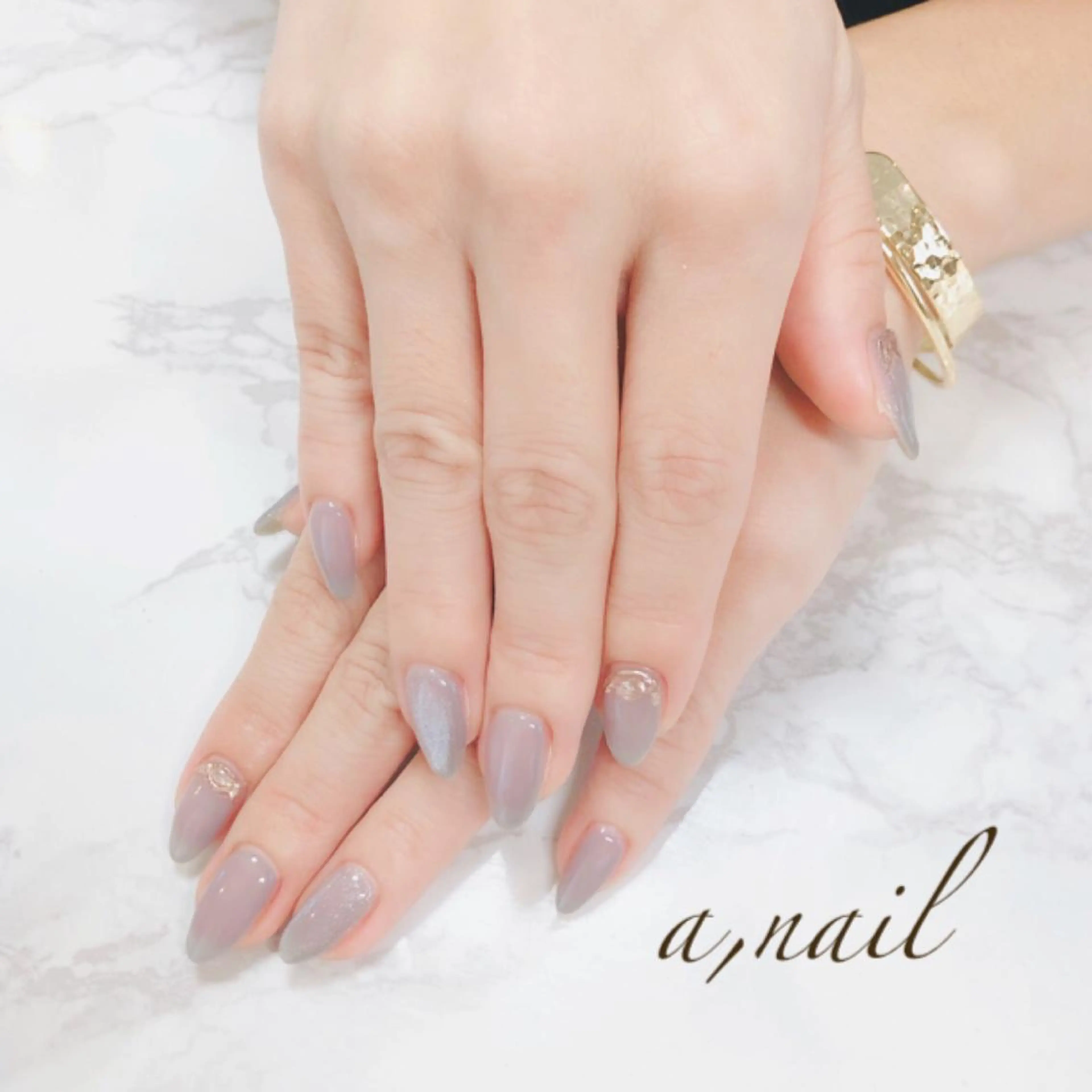 ネイル フットネイル ジェルネイル グラデーション マグネットネイル ミラーネイル ハンドネイル ネイルサロン エーネイルのネイルデザイン