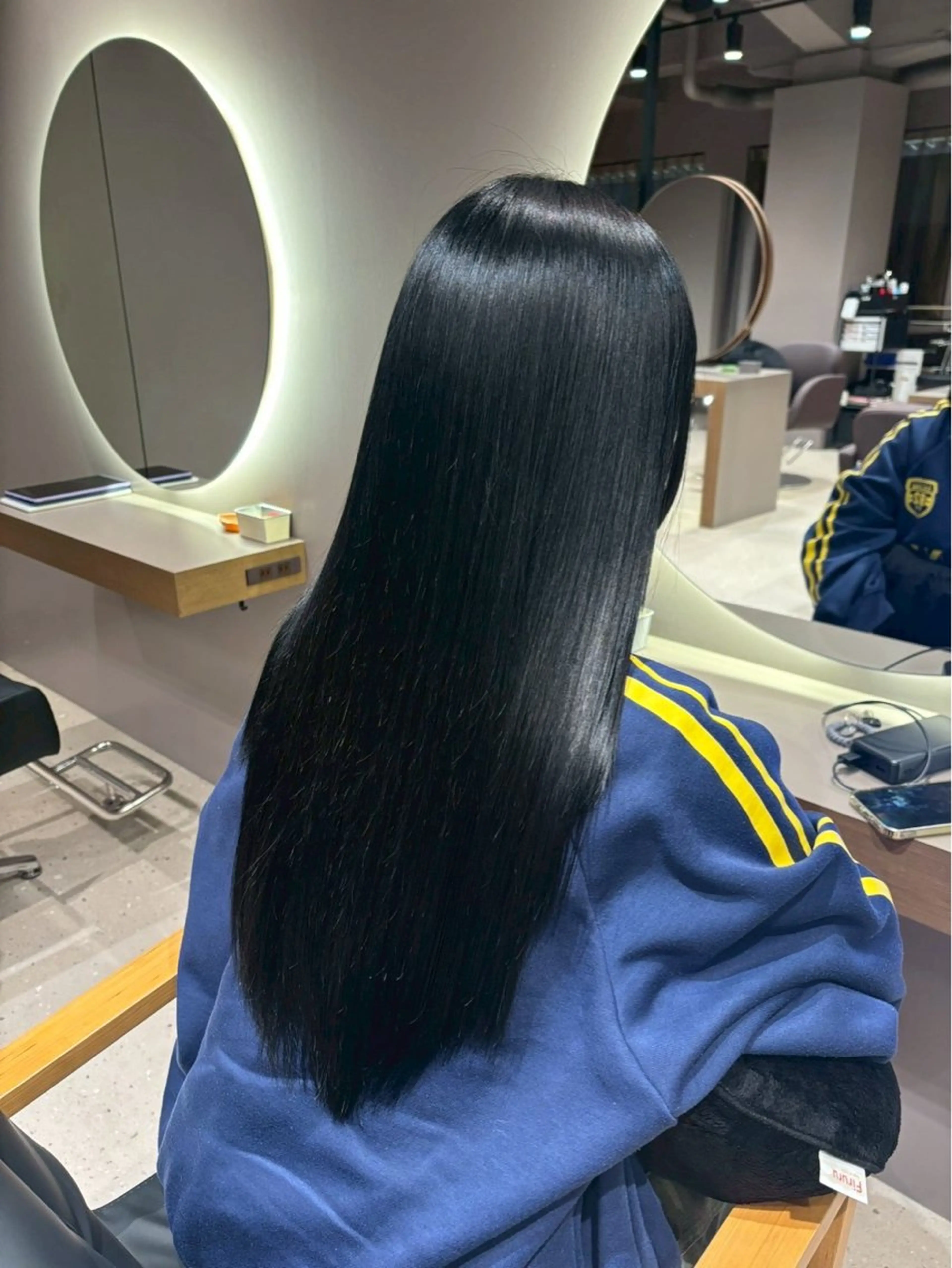 🩶ワンカラー(ブリーチなし)🩶の写真