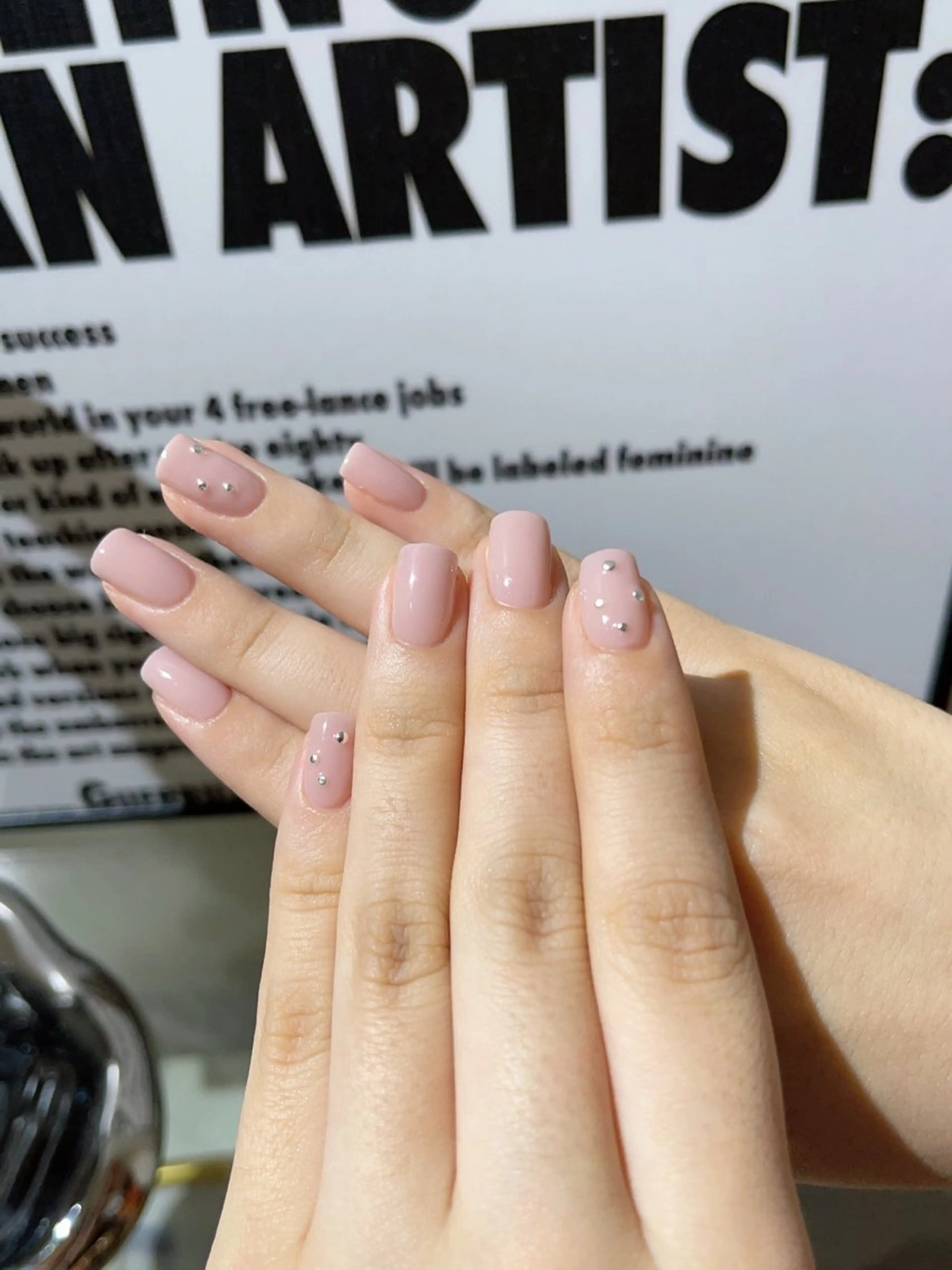 ネイル アートネイル フラッシュネイル フレンチネイル ガラスフレンチ グラデーション M2beauty Renaのネイルデザイン