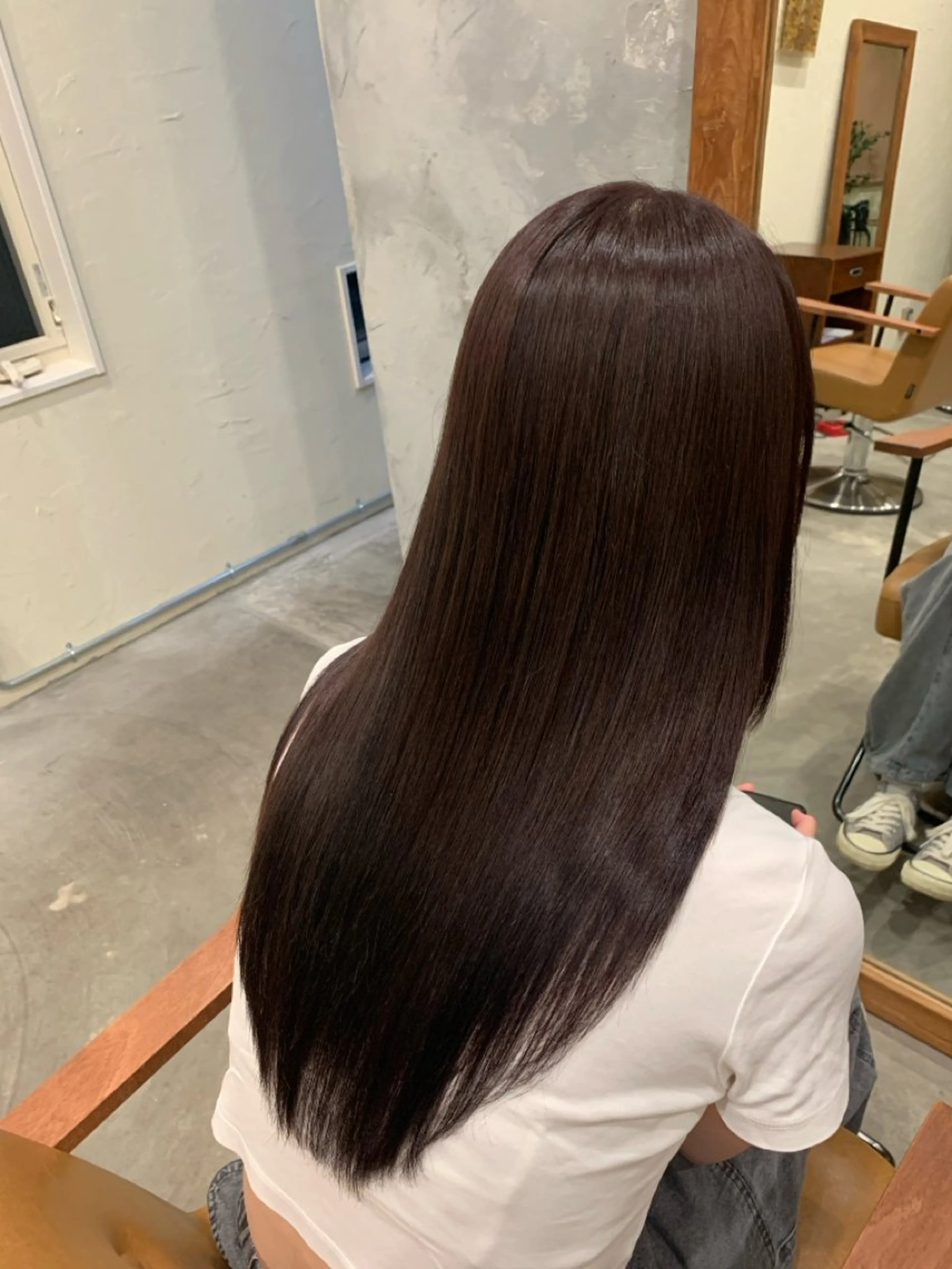 オイルカラー🫧ダメージレス、ツンとした匂いがない、艶が出るカラー✨の写真