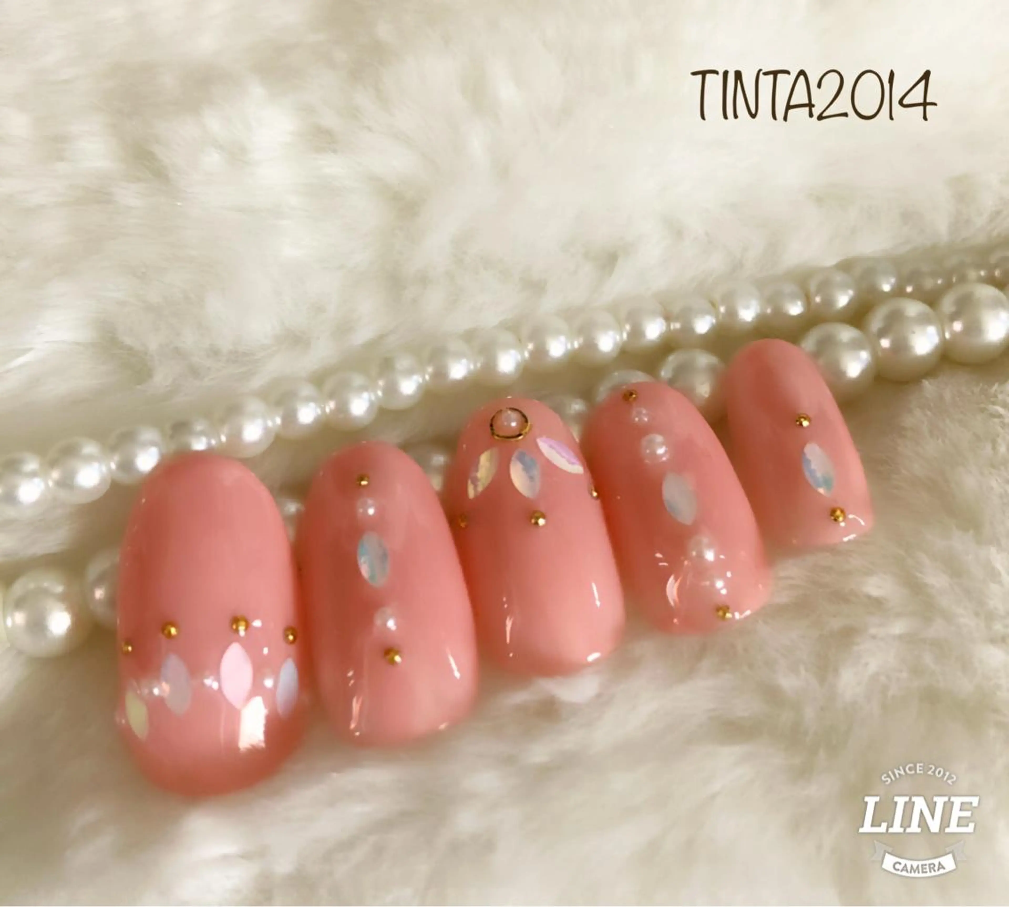 ネイル ホログラムネイル ネイルサロン ティンタ所属・馬場 典子のネイルデザイン