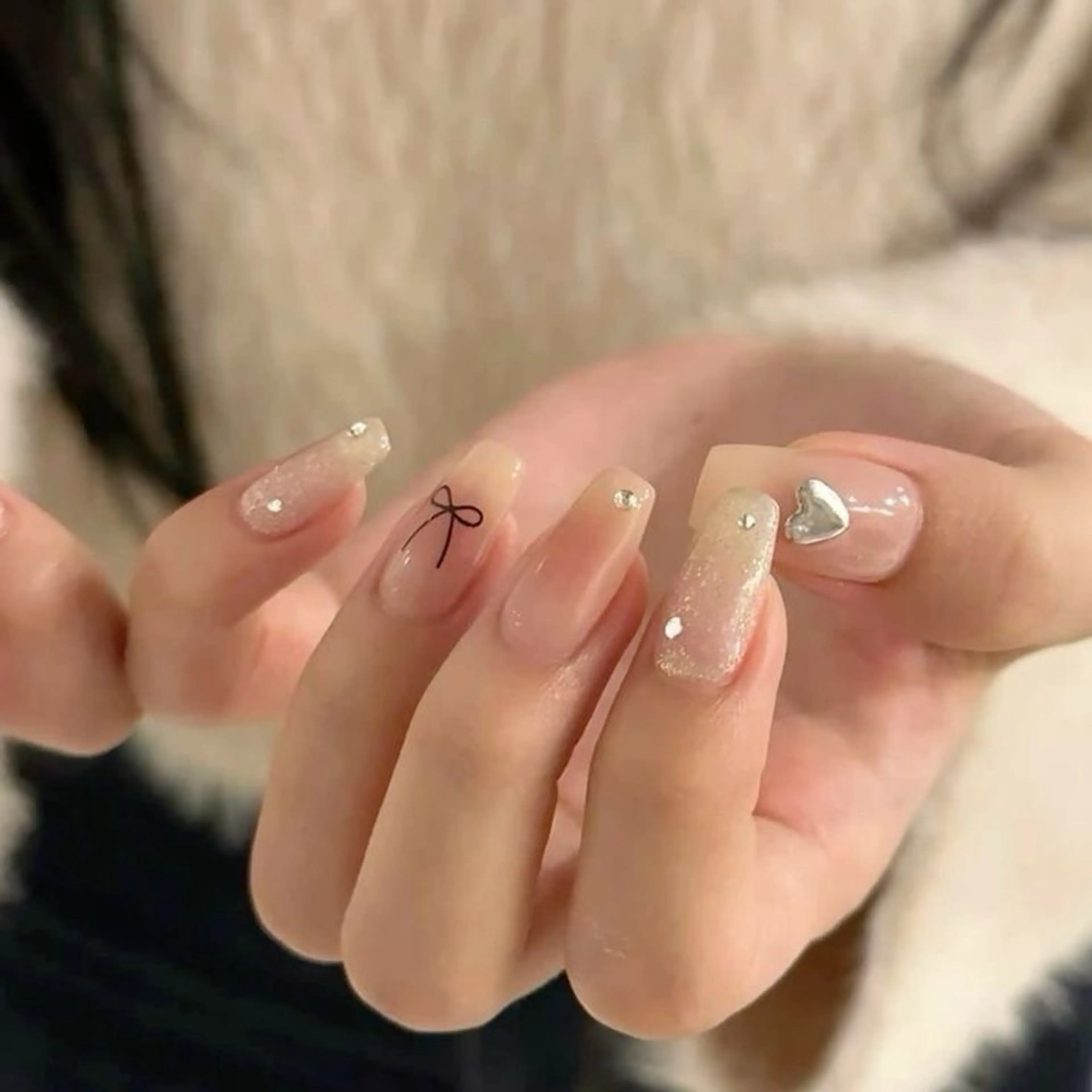 ネイル 韓国ネイル 持ち込み ハンドネイル EMI ANA.CHUOのネイルデザイン