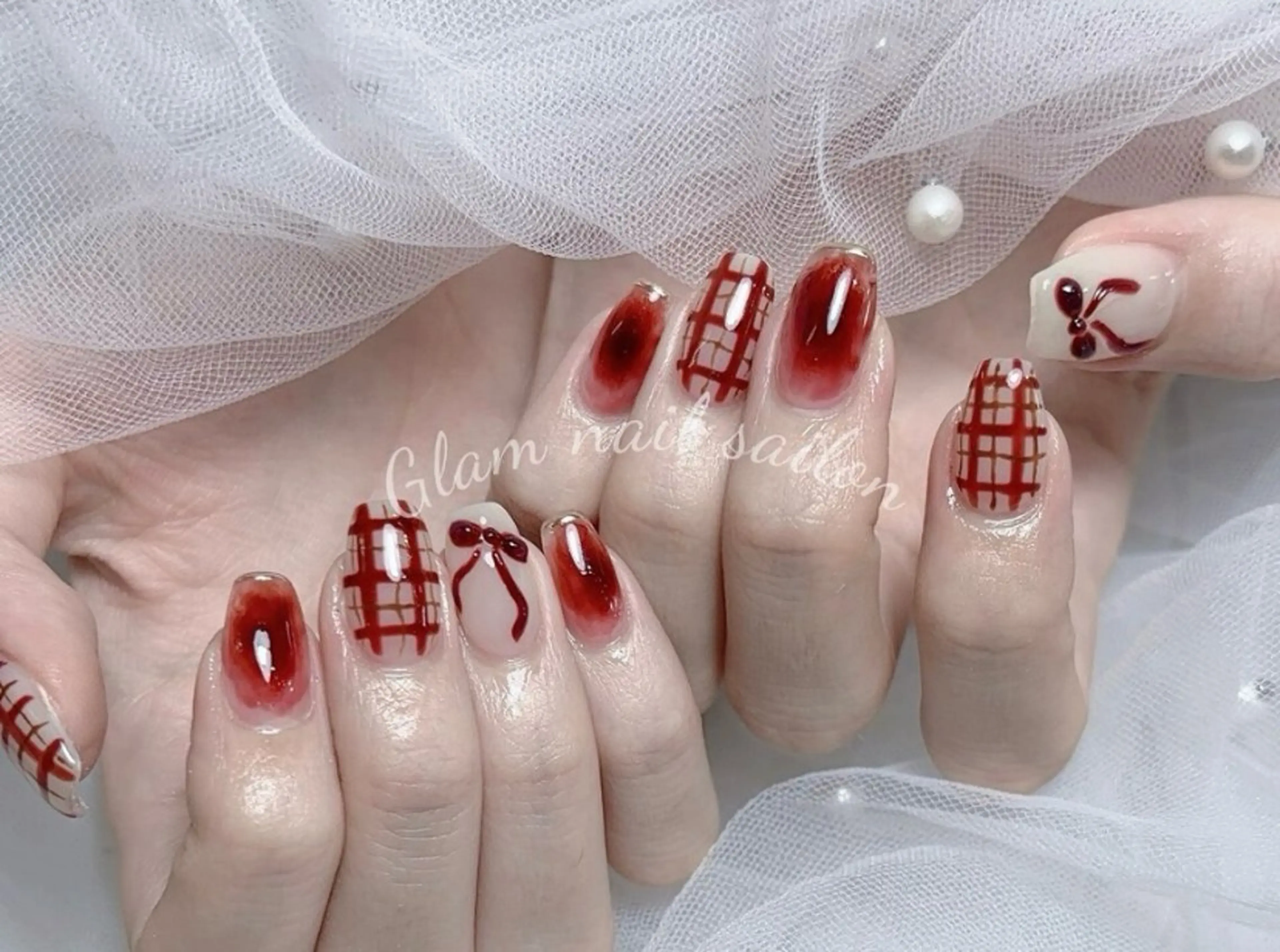 ネイル Gloss nail 💅yuna✨のネイルデザイン