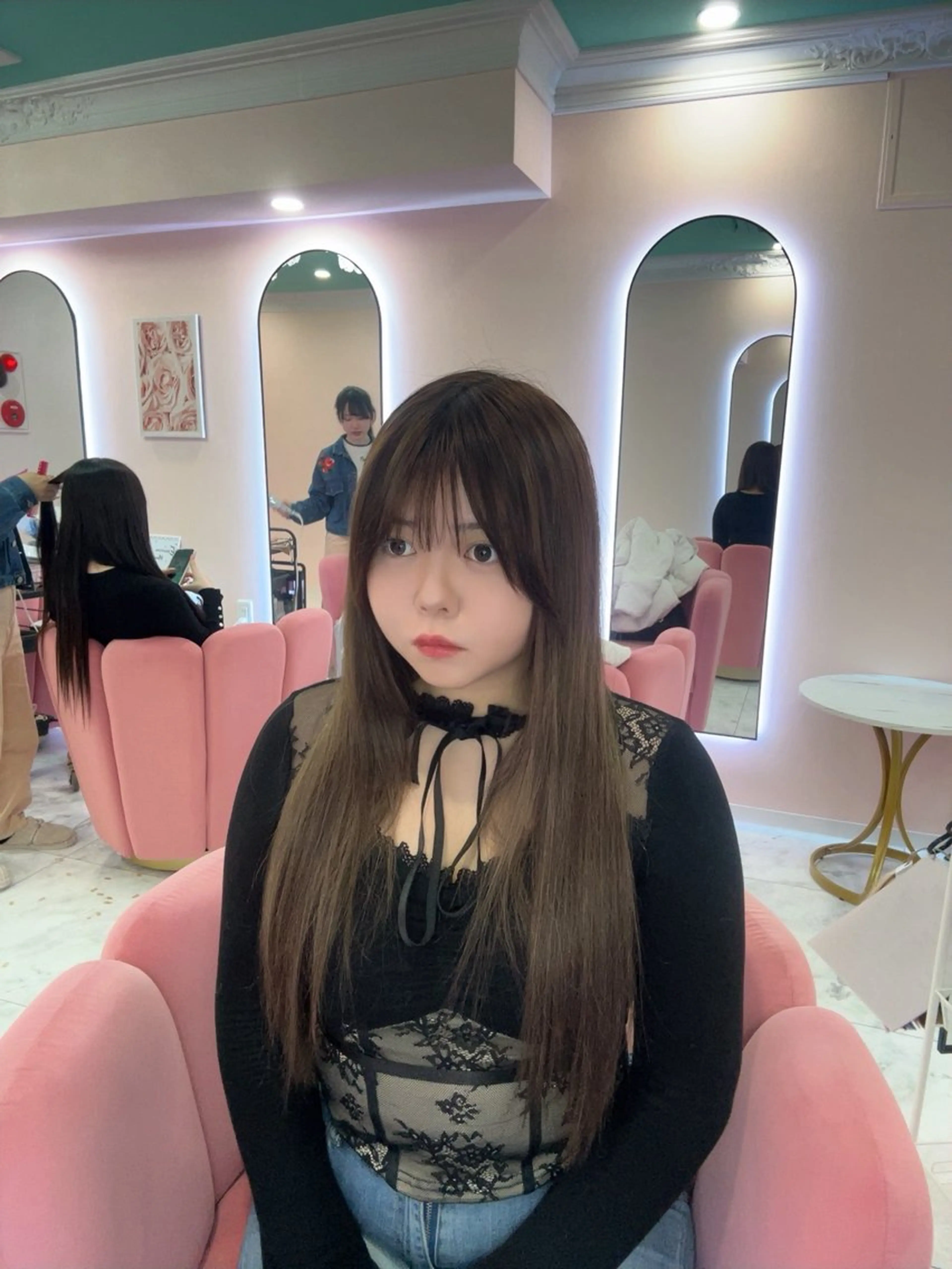 ロング カット エクステ シールエクステの女神 🍑Momo🍑のヘアスタイル