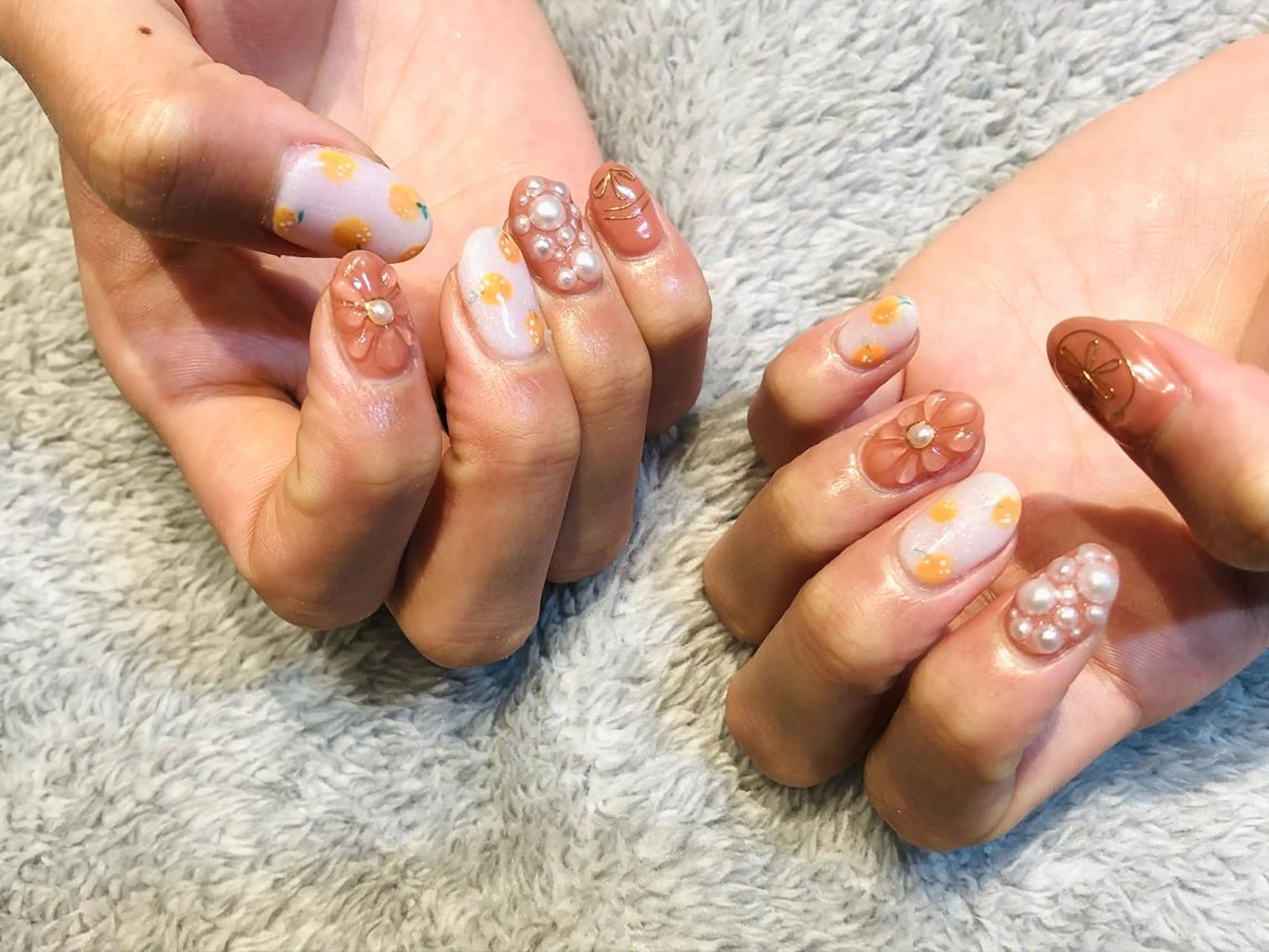 ネイル 舞田 苑香のネイルデザイン