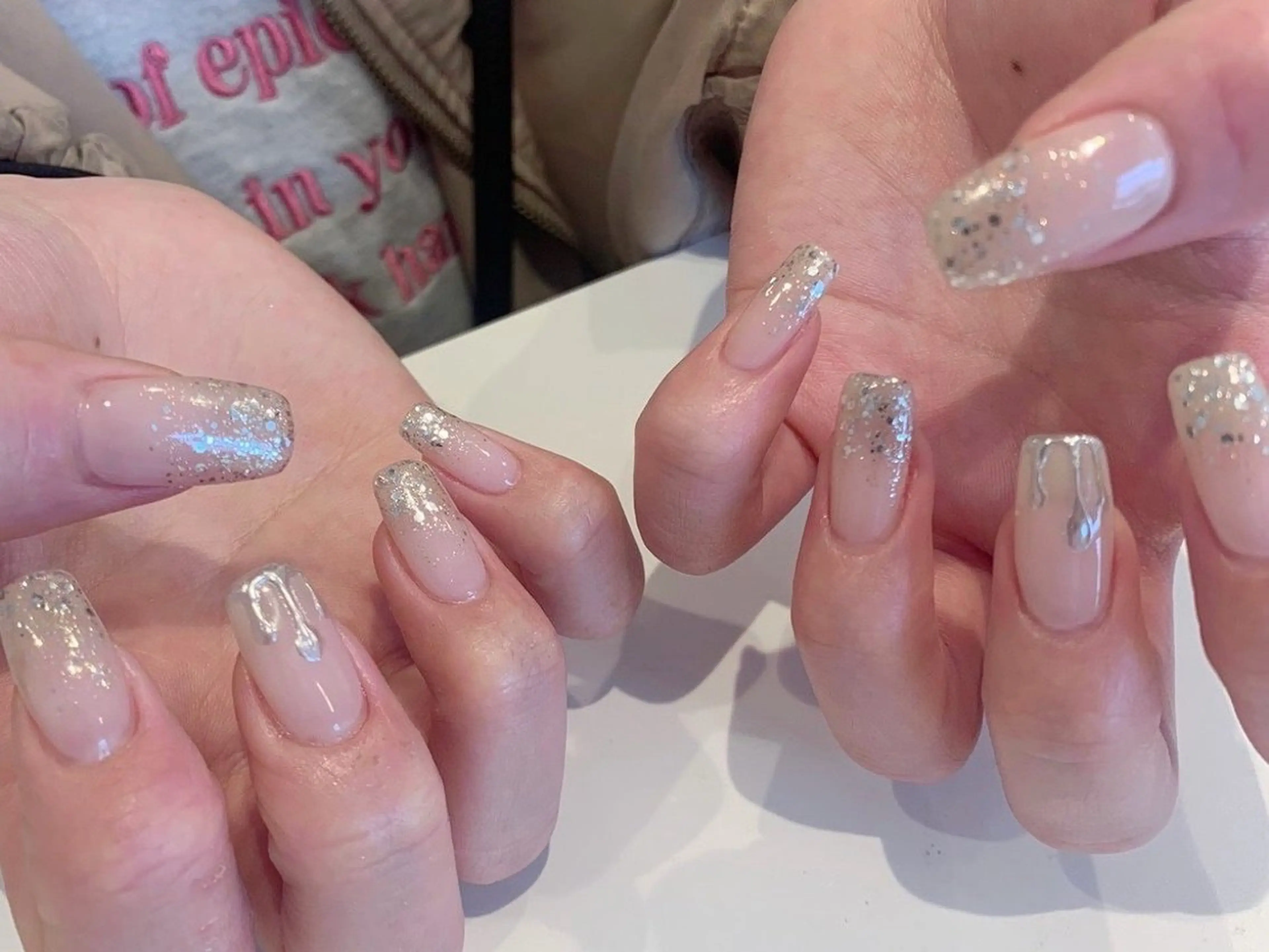 ネイル ハンドネイル ハンドケア いお/暖色カラー /髪質改善のヘアスタイル