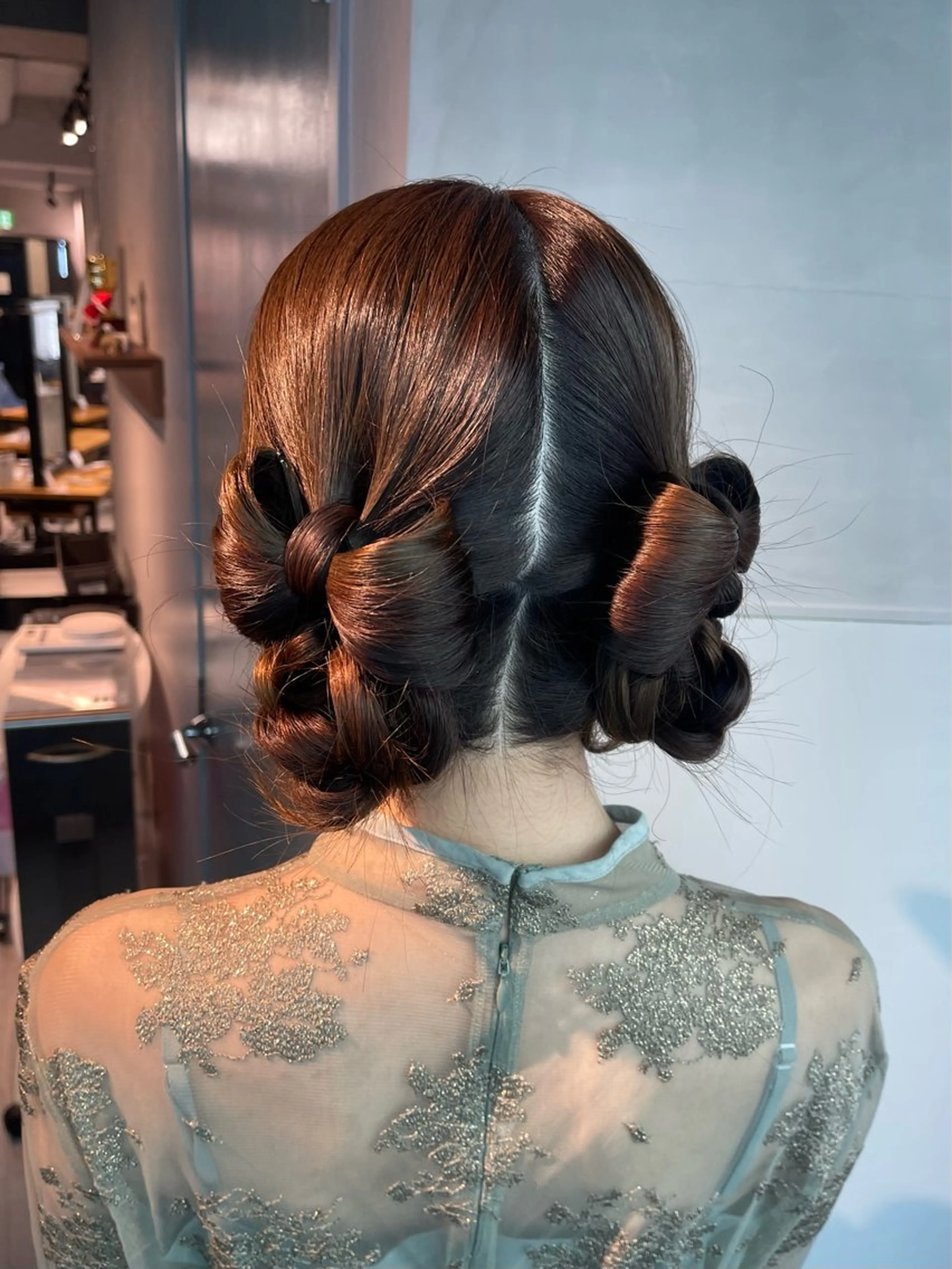 ヘアアレンジ 結婚式・ブライダル 卒業式のヘアスタイル ヘアセット charm《銀座》 ヘアセット/縮毛矯正のヘアスタイル