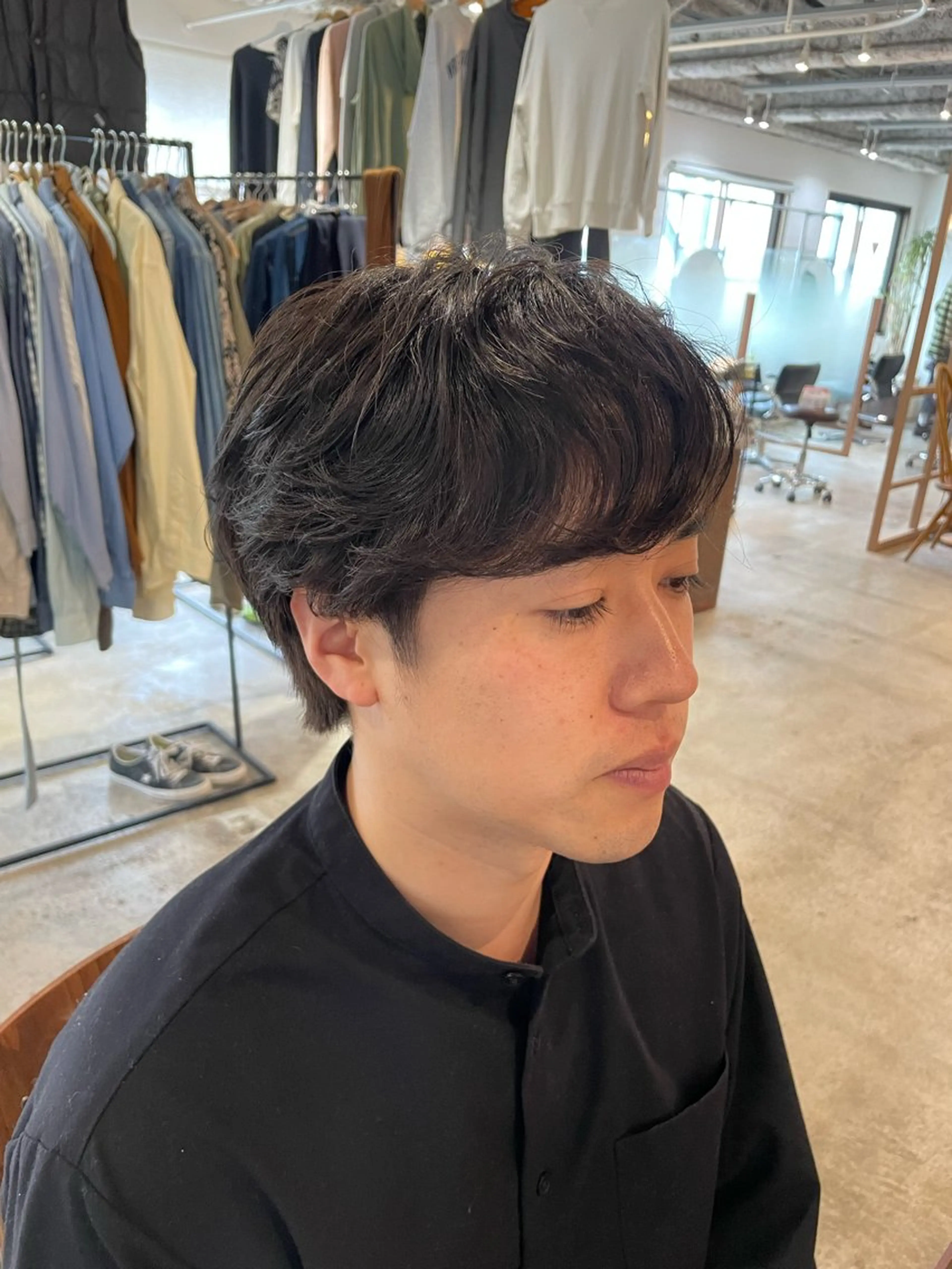 パーマ メンズ カット パーマ ゆるふわガーリーst yle🩰yuukaのヘアスタイル