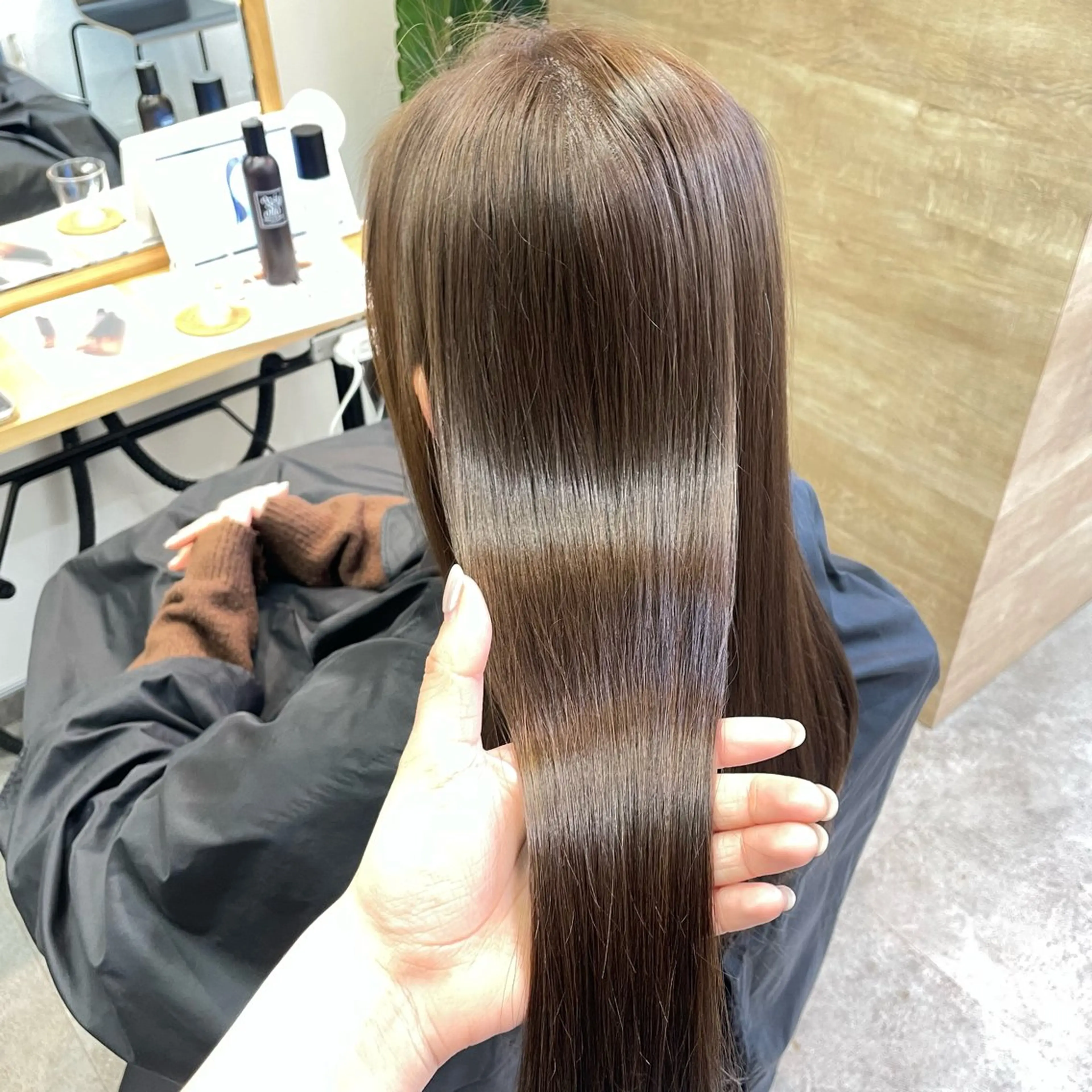 カラー トリートメント オリーブ/髪質改善/ 縮毛矯正/あいり🫒のヘアスタイル