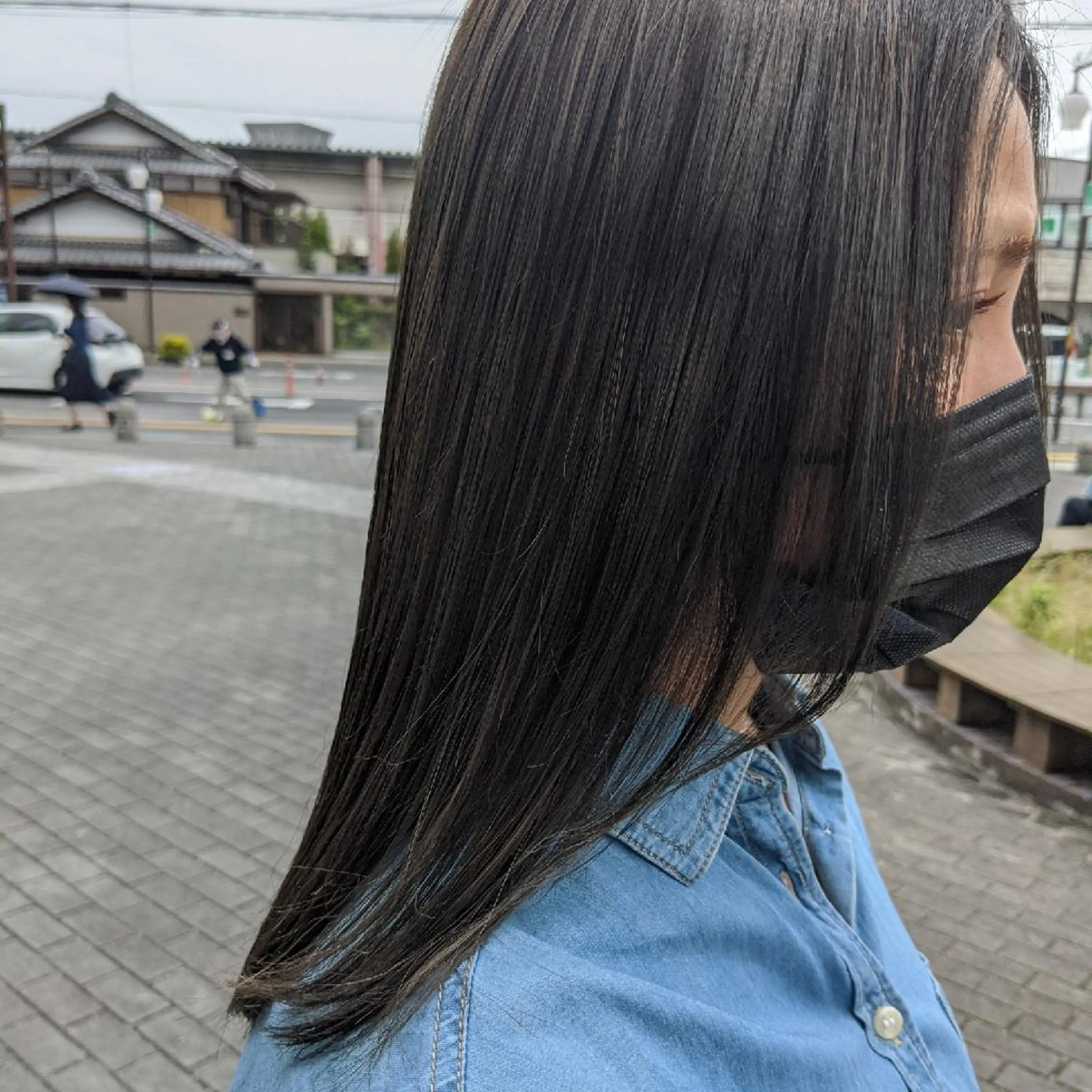 ミディアム カラー 透明感カラー イルミナカラー ヘアカラー トリートメント 木下 峻輔/髪質改善特化のヘアスタイル