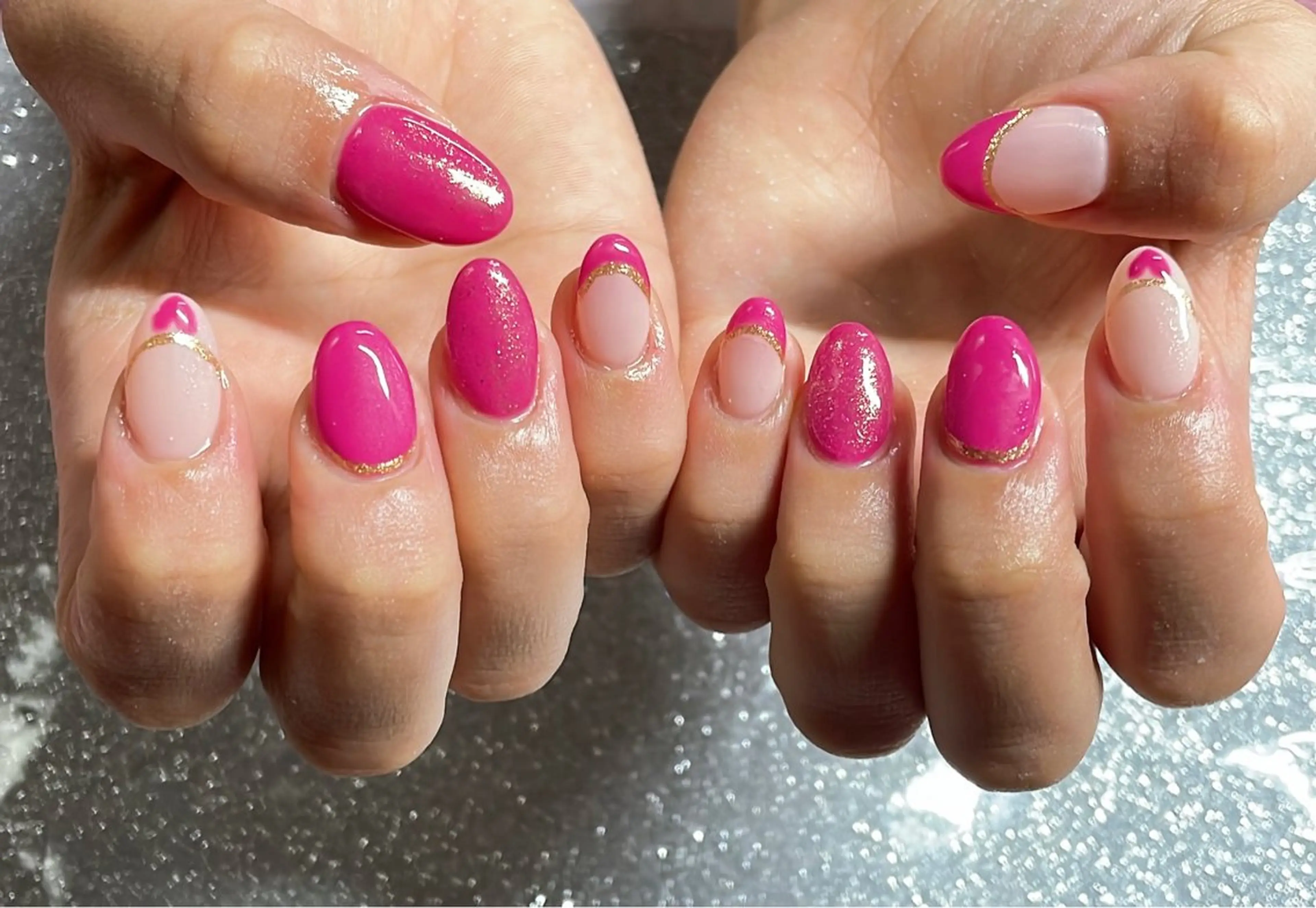 ネイル VIERU 🌈🎀💖のネイルデザイン