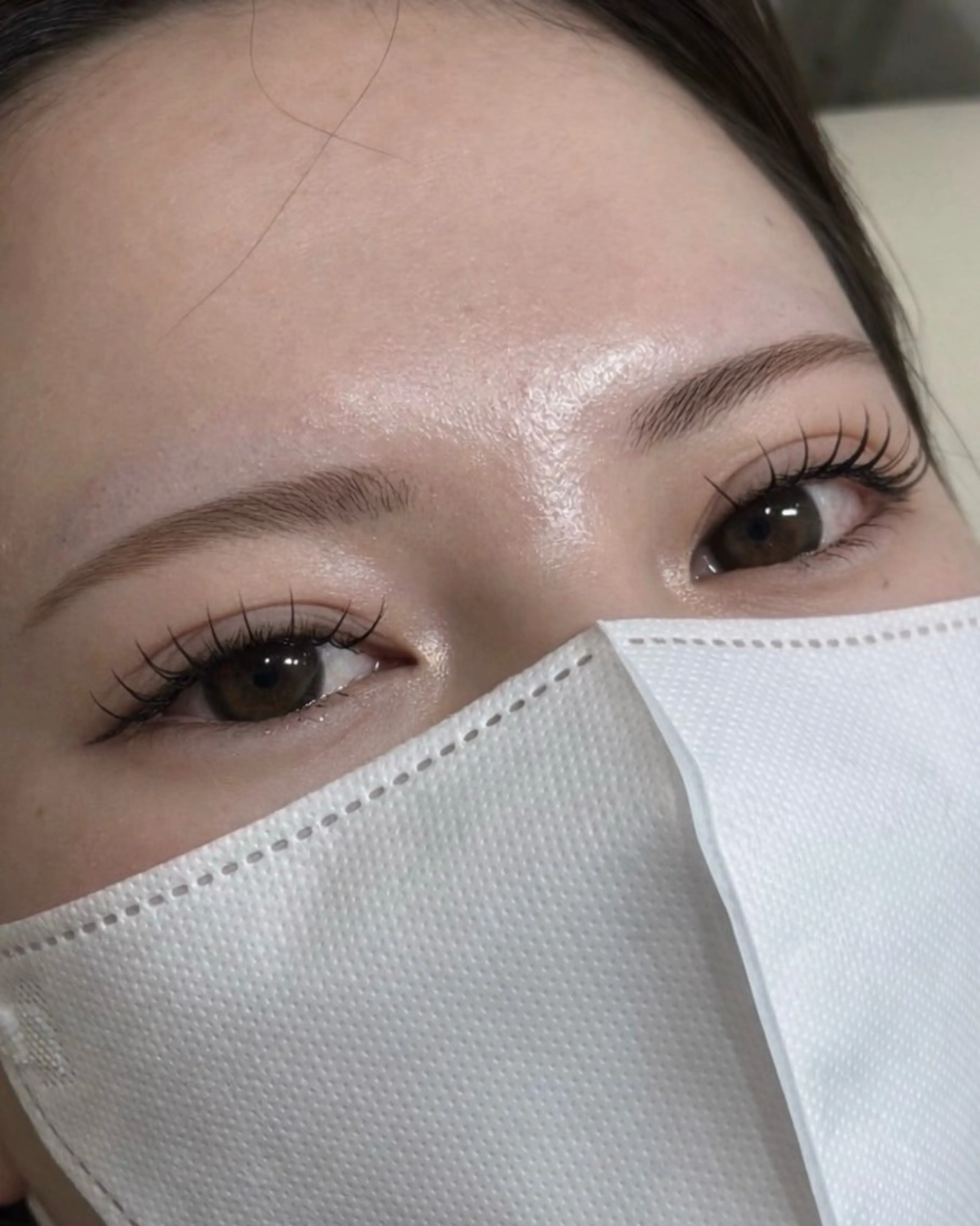 マツエク・マツパ キュート フラットラッシュ 畠山 紗英のマツエク・マツパデザイン