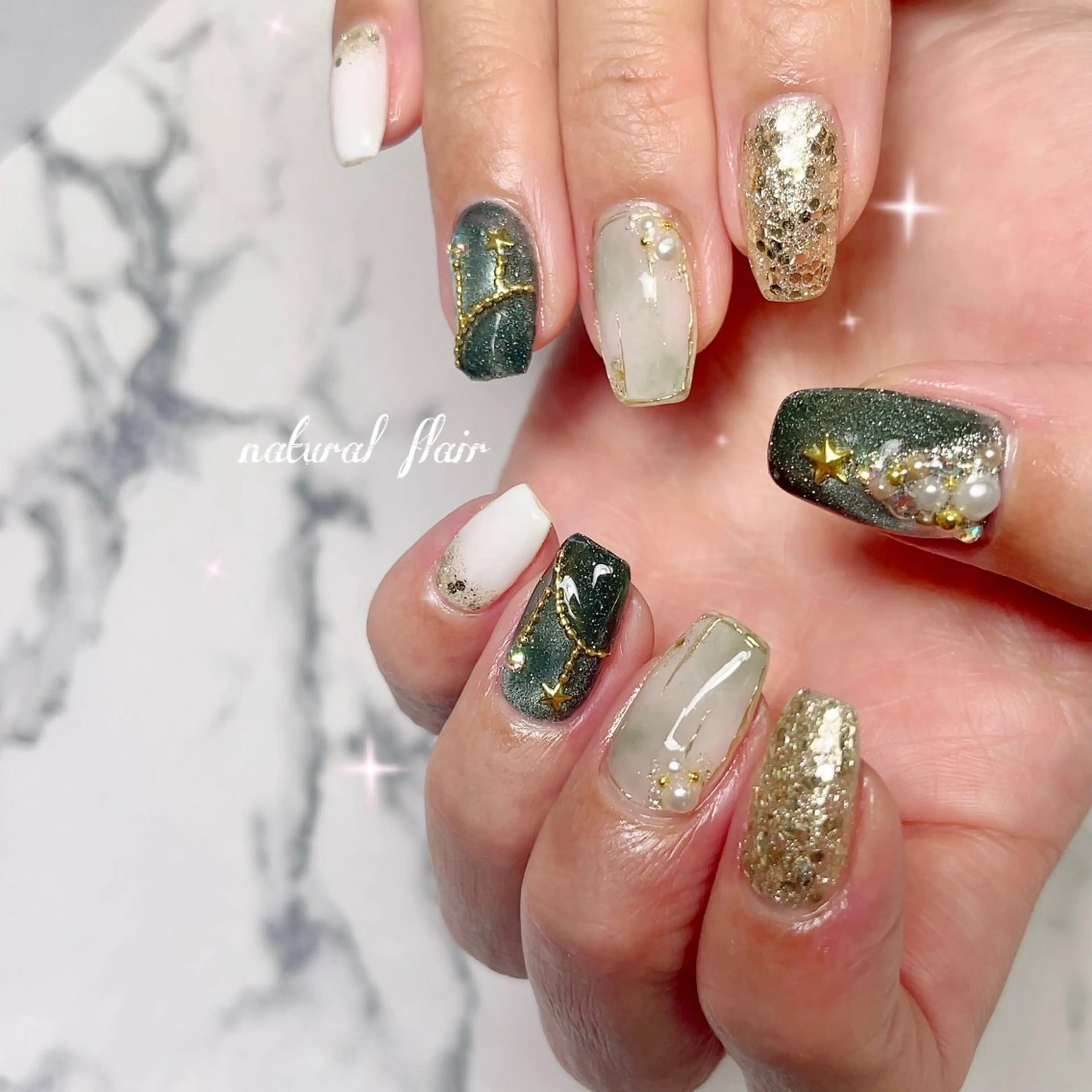 ネイル natural flairのネイルデザイン