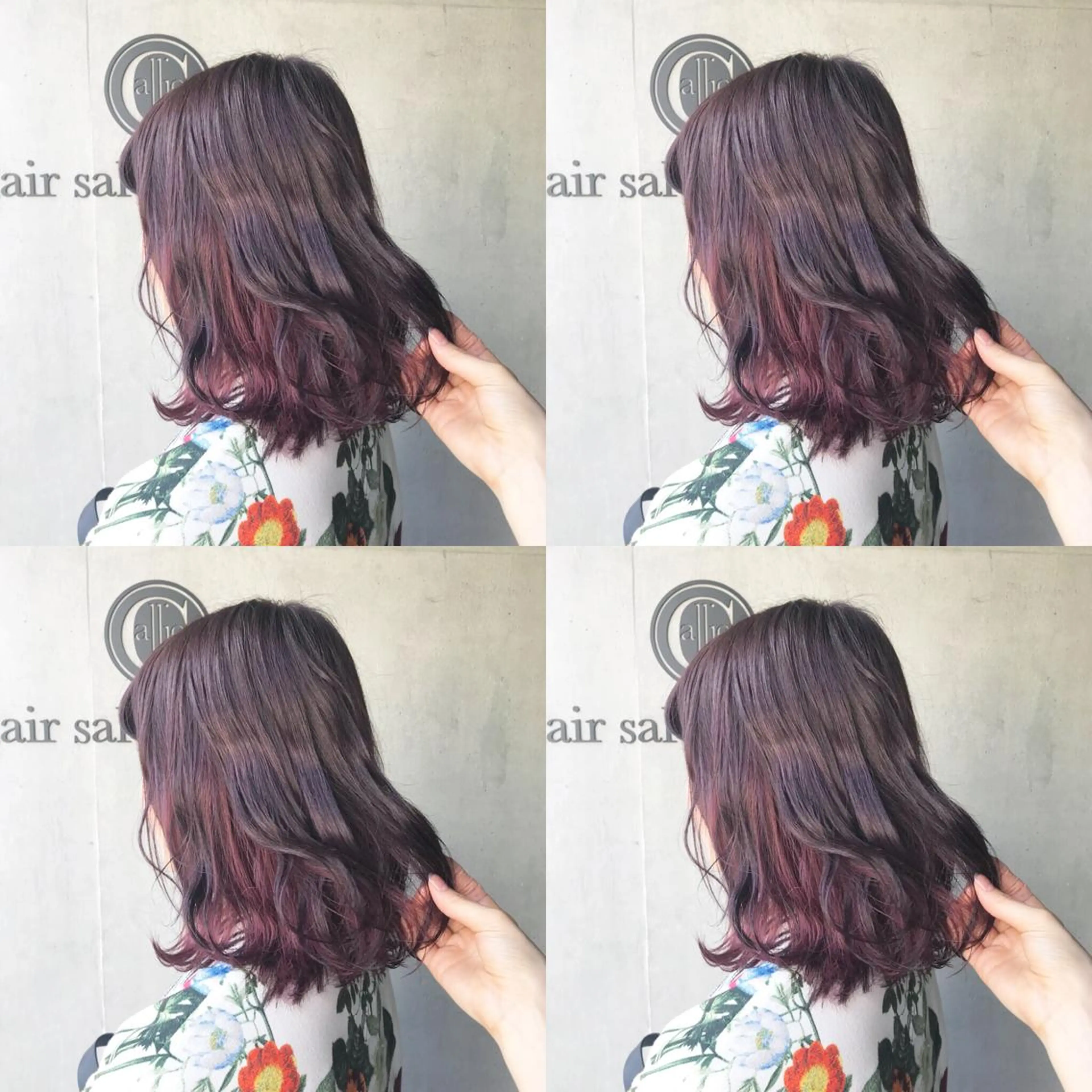 ミディアム カラー ヘアアレンジ カット ヘアカラー トリートメント ヘアセット topstylist 🖤川辺晴加🖤のヘアスタイル