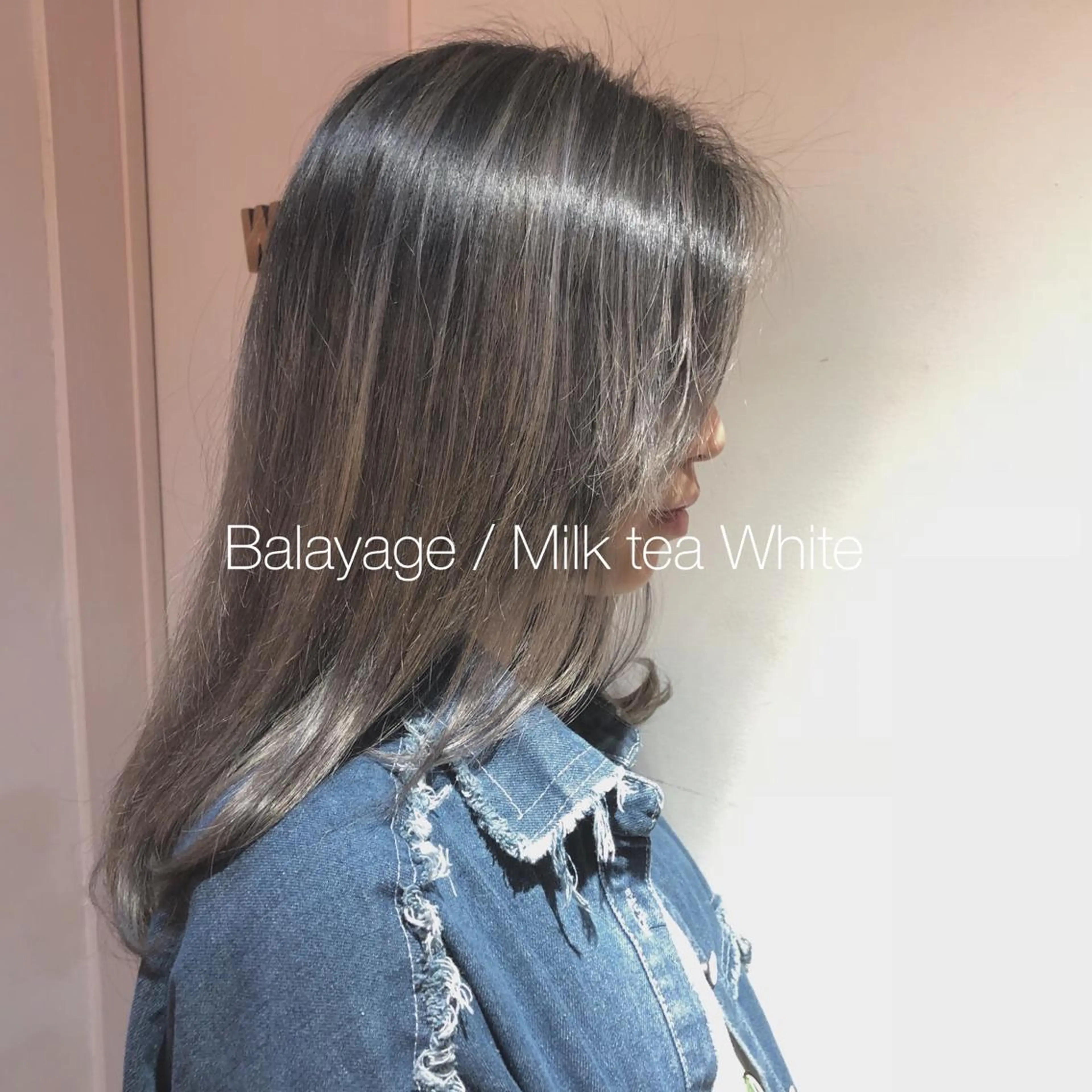 セミロング ヘアカラー 🌸ハイトーン 新田　廉 🌸のヘアスタイル