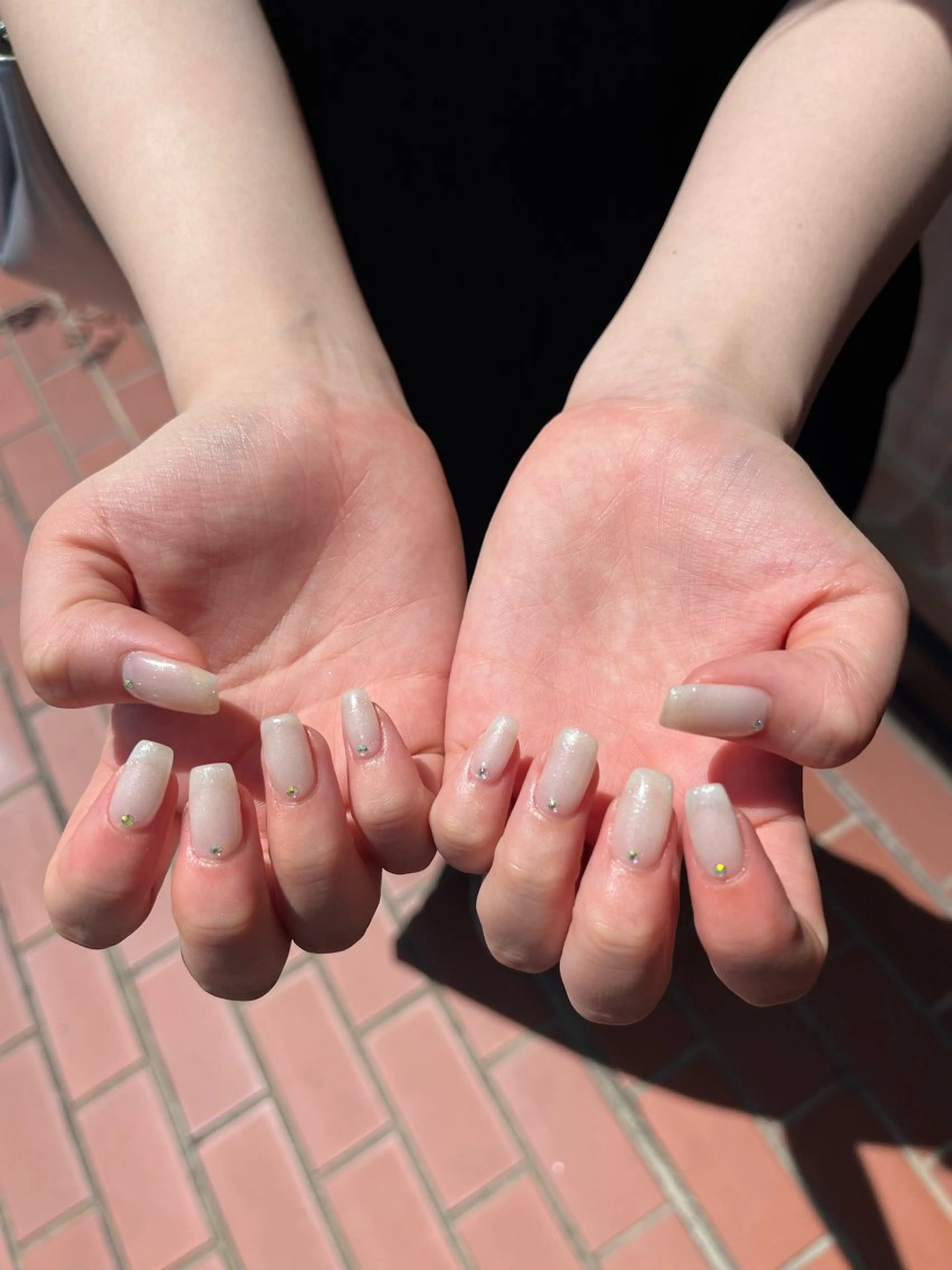 ネイル ラメ(グリッター) ハンドネイル フットネイル nailsister ただのネイルデザイン