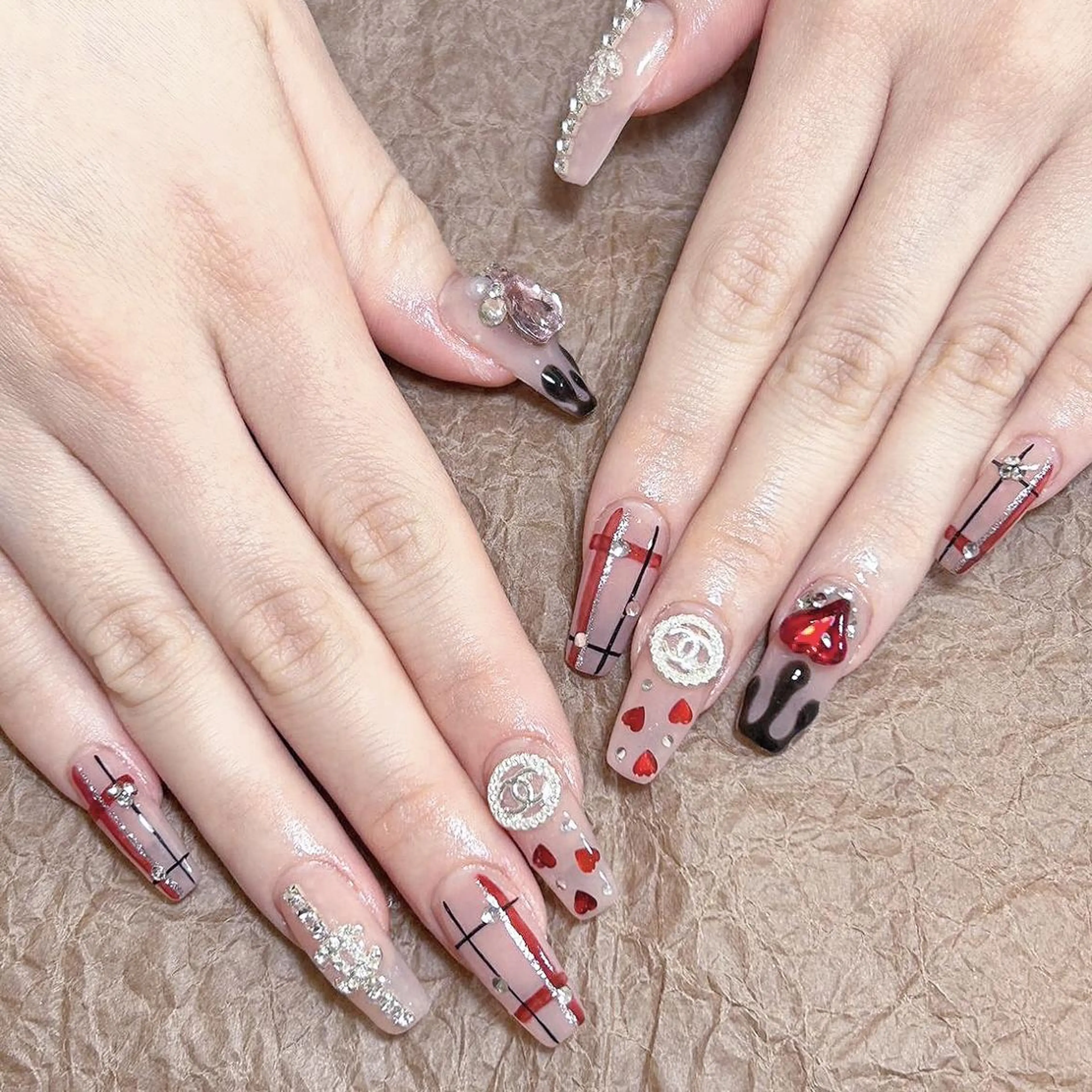 ネイル ハンドネイル ハンドケア DEMAIN- 🌹のネイルデザイン