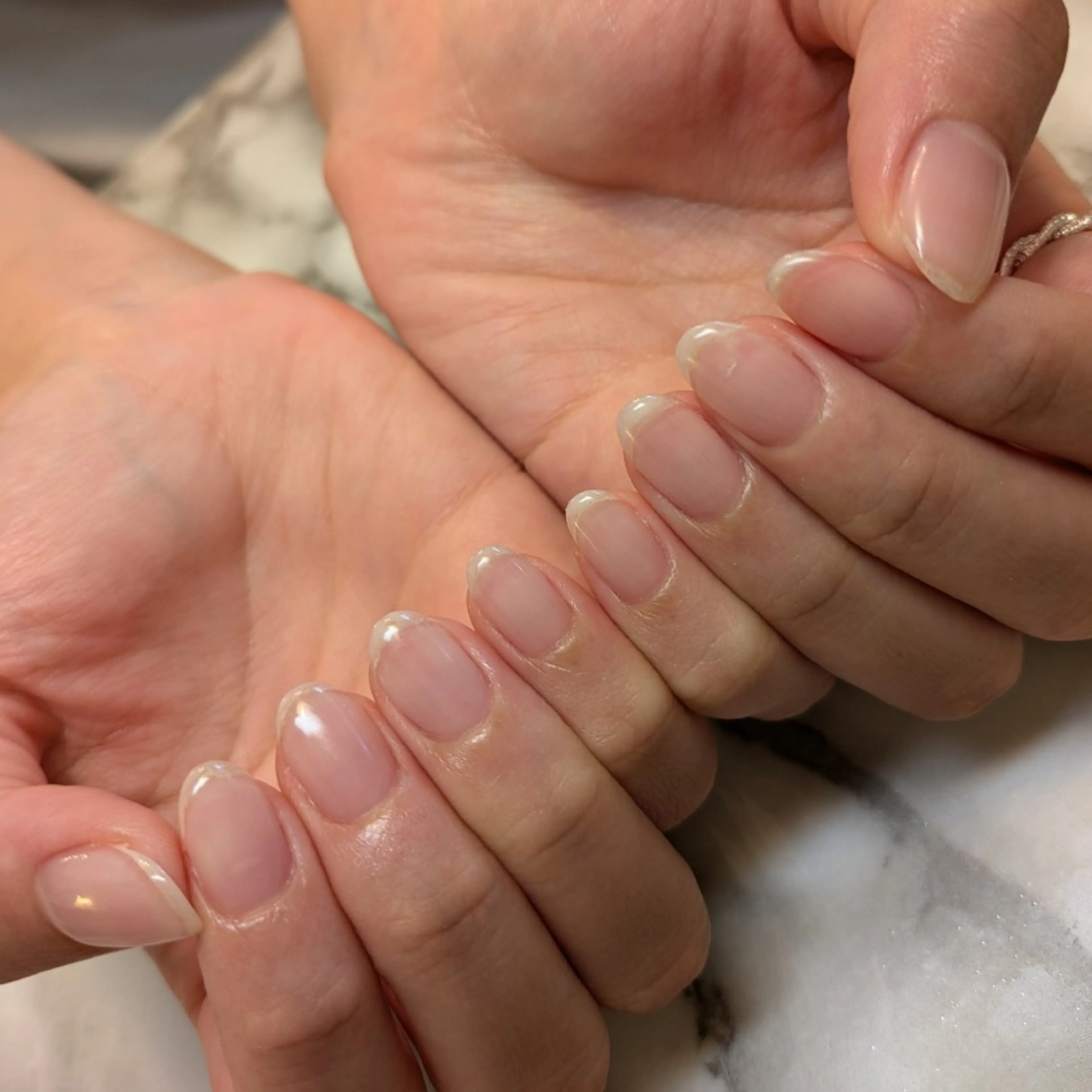 ネイル クリアネイル ジェヌインネイル 河内のネイルデザイン