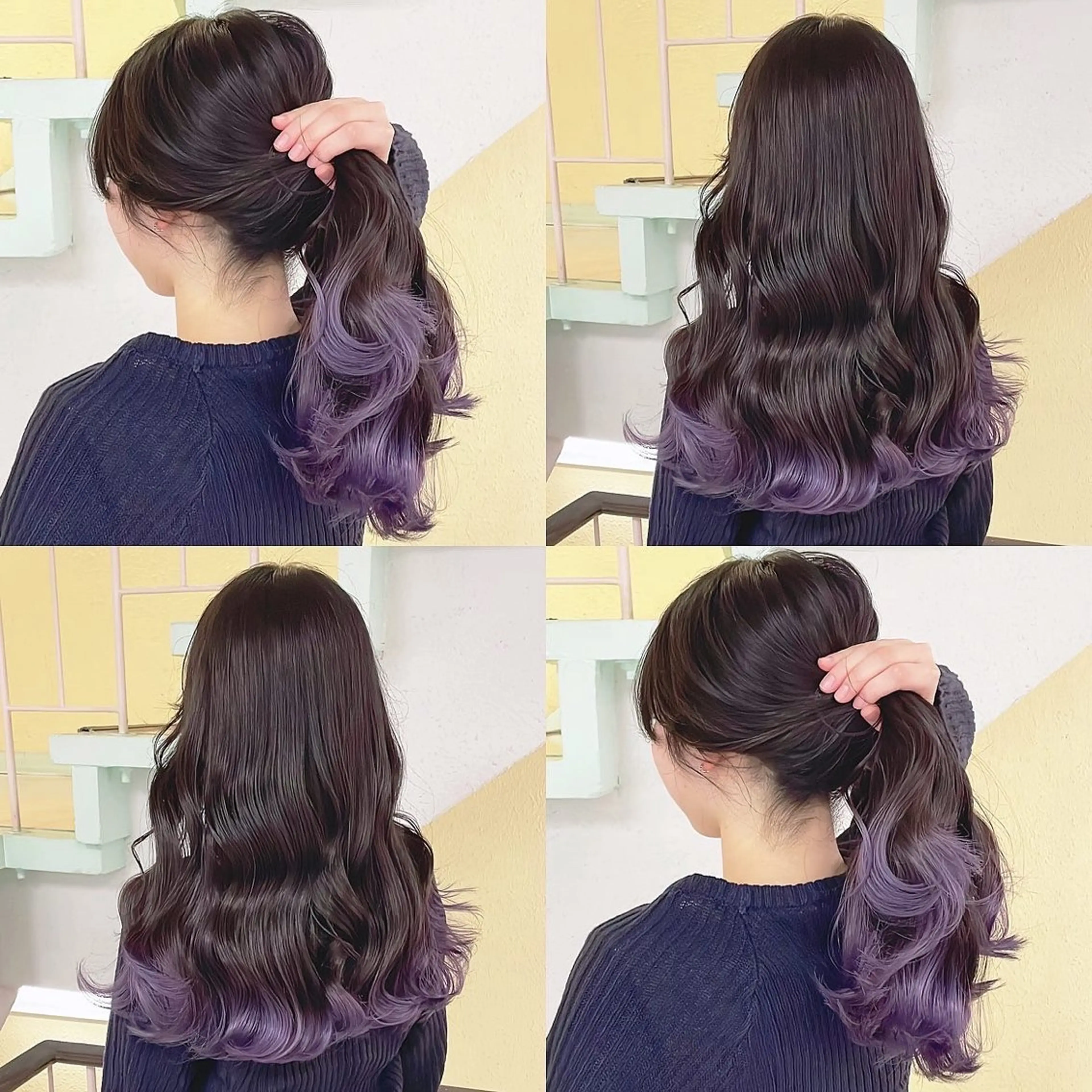 カラー ブリーチ ヘアカラー トリートメント 渋谷:インナーカラー ／🍒エリカ🍒のヘアスタイル