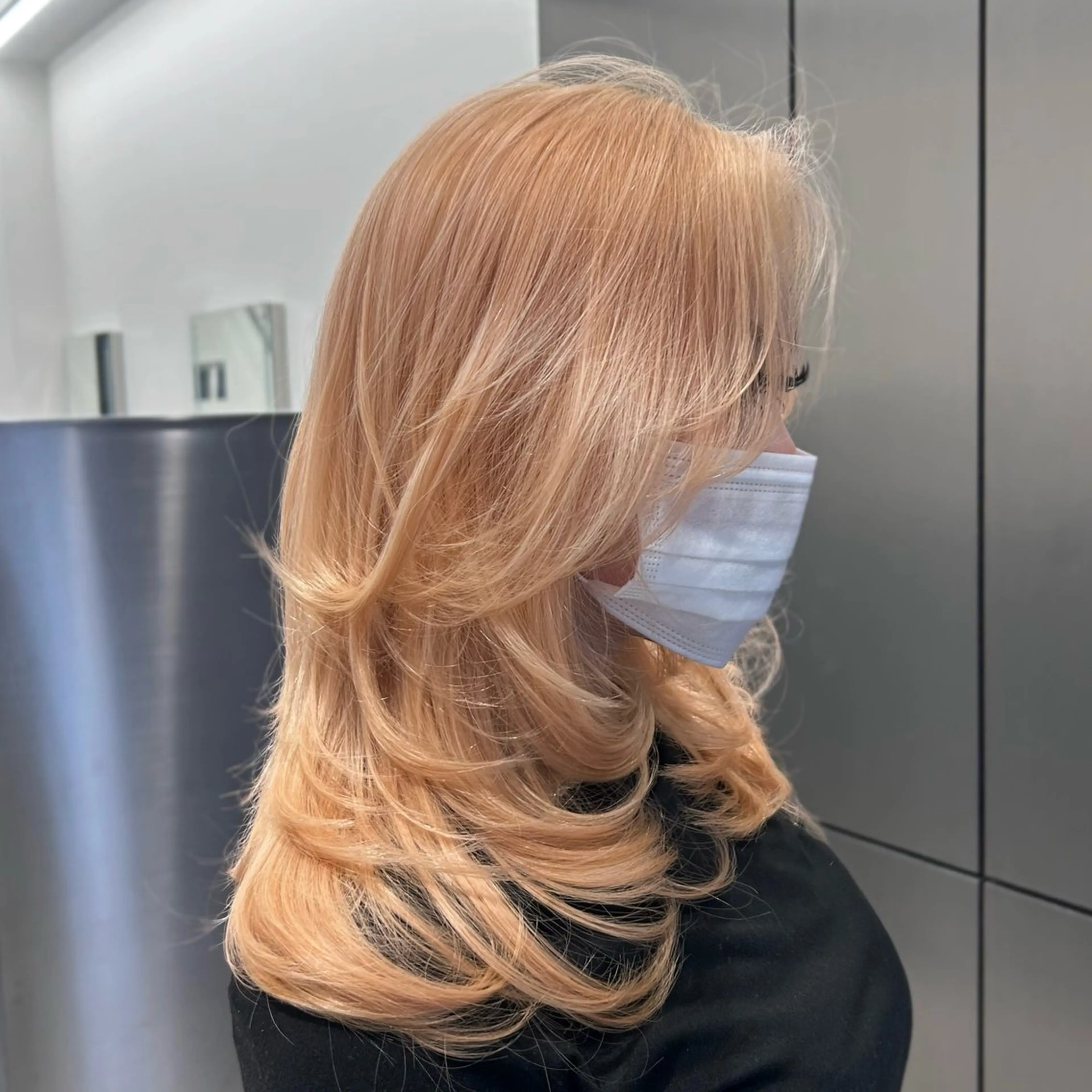 ロング ハイレイヤー レイヤーカット カット ヘアカラー トリートメント 大人レイヤー/艶美髪 🇺🇸TOMONAのヘアスタイル