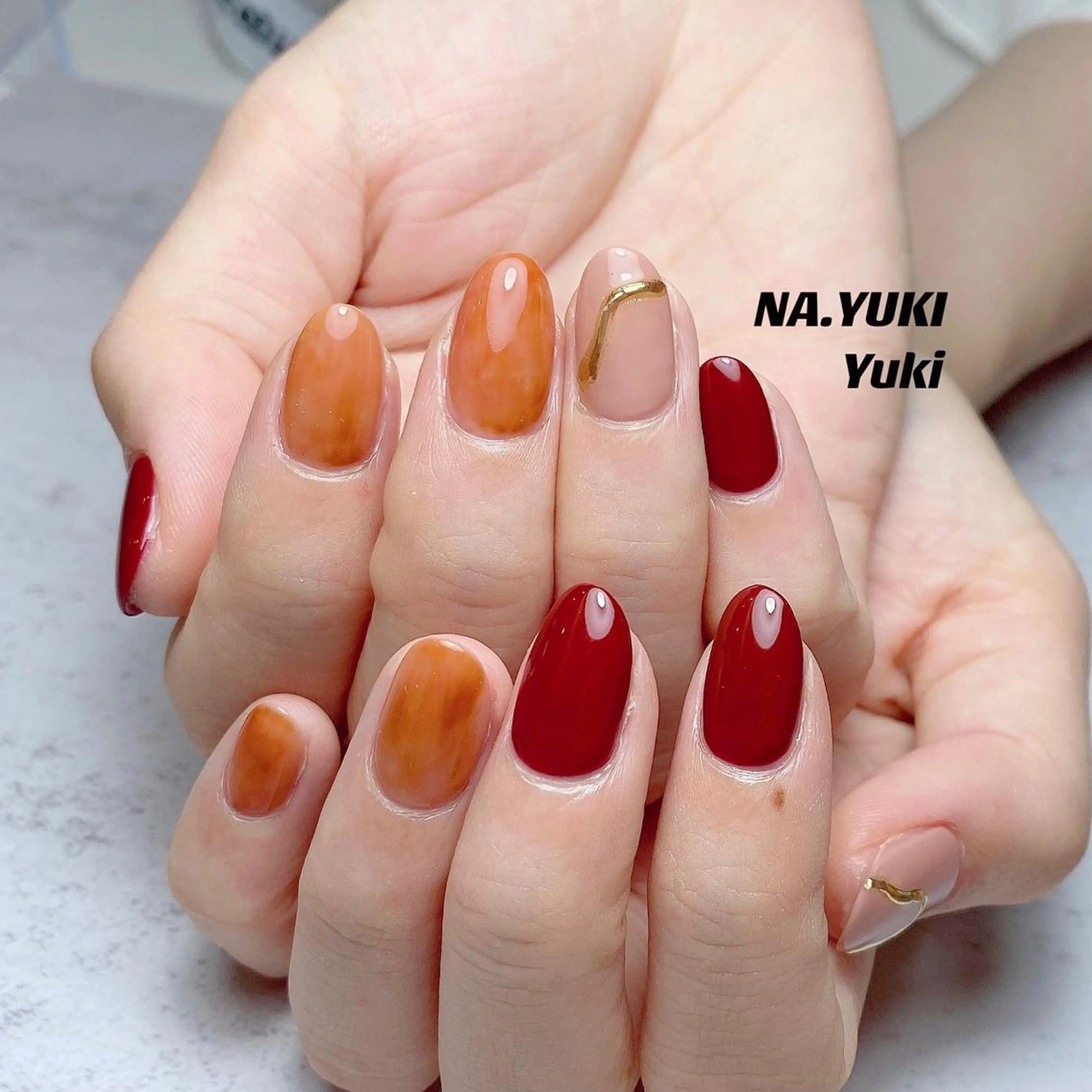 ネイル ハンドネイル ハンドケア ナユキNA.YUKI 池袋店のネイルデザイン