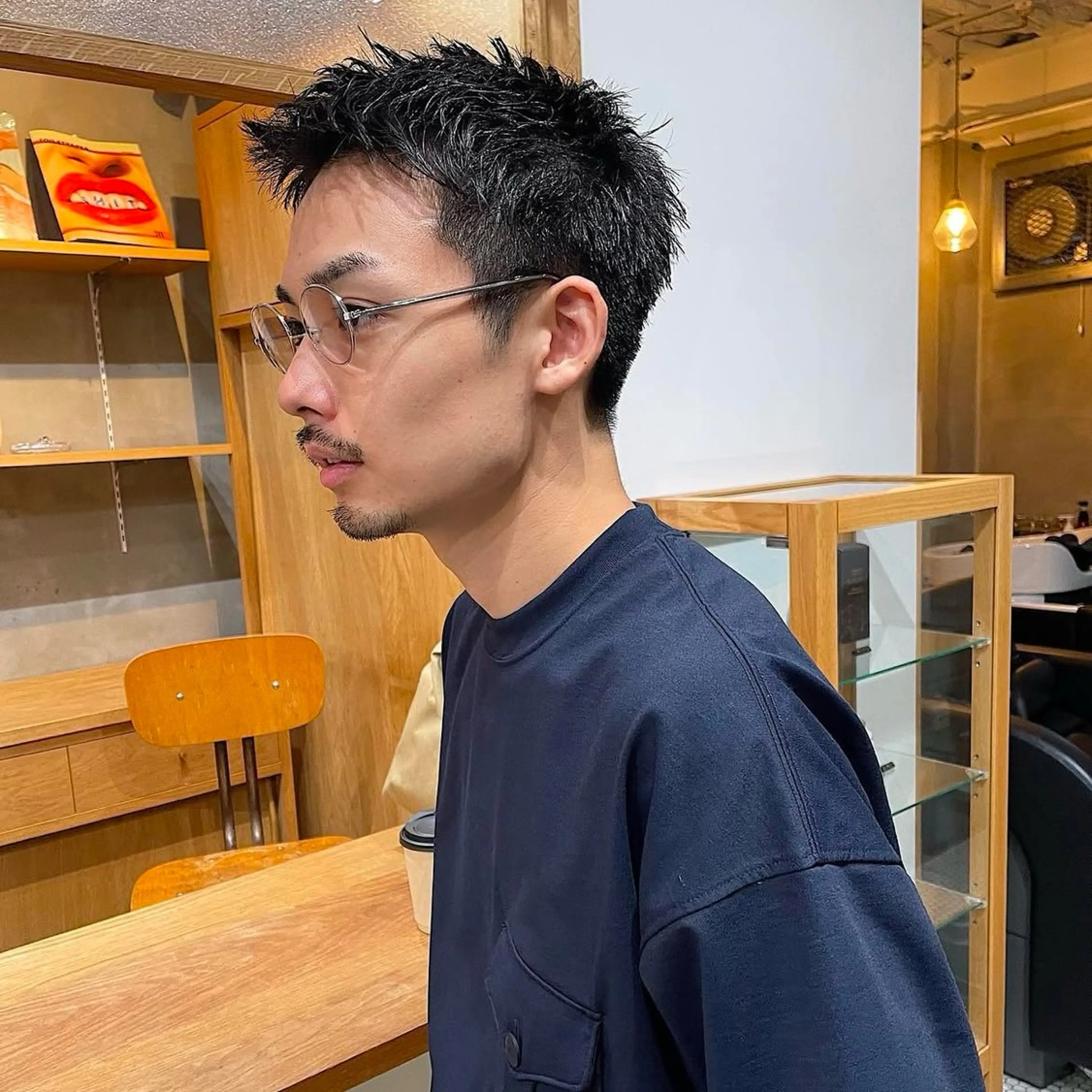 ショート メンズ メンズショート スパイキーショート 刈り上げ メンズベリーショート ベリーショート 🌿ボブ パーマ高橋啓太🌿のヘアスタイル