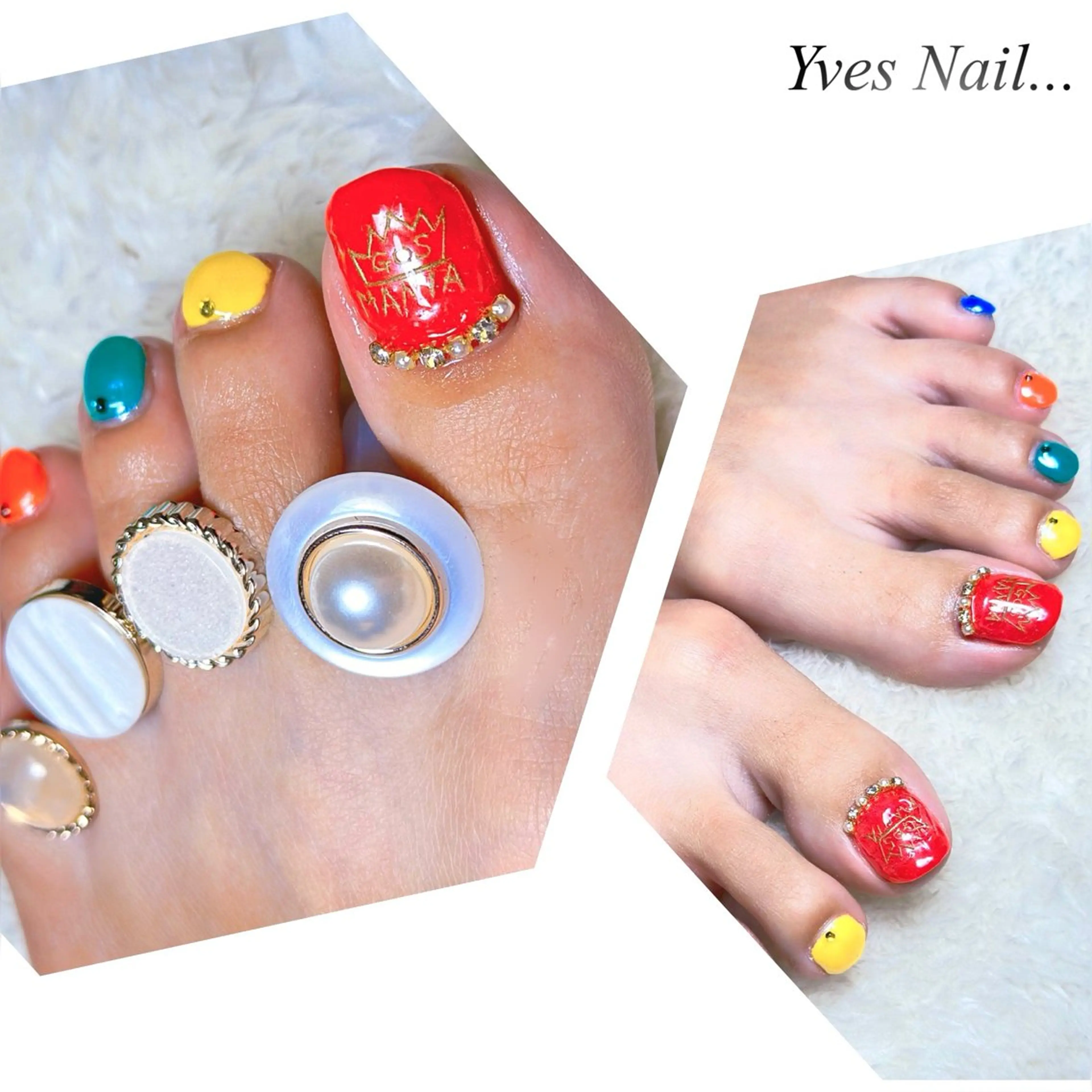 ネイル フットネイル kanno yのネイルデザイン