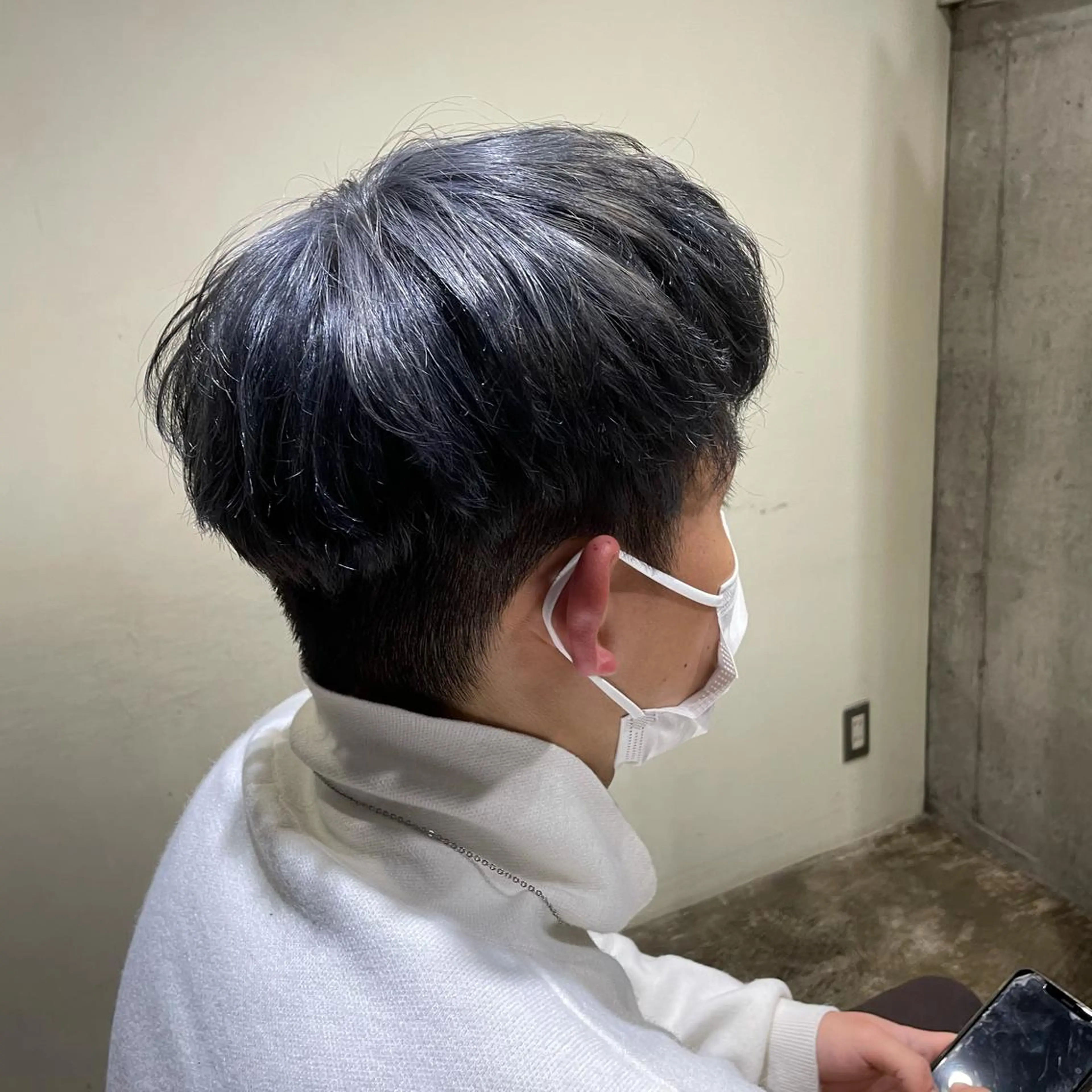 ショート カラー ヘアアレンジ メンズ アッシュ ボブヘアカット Rikapi❤️のヘアスタイル