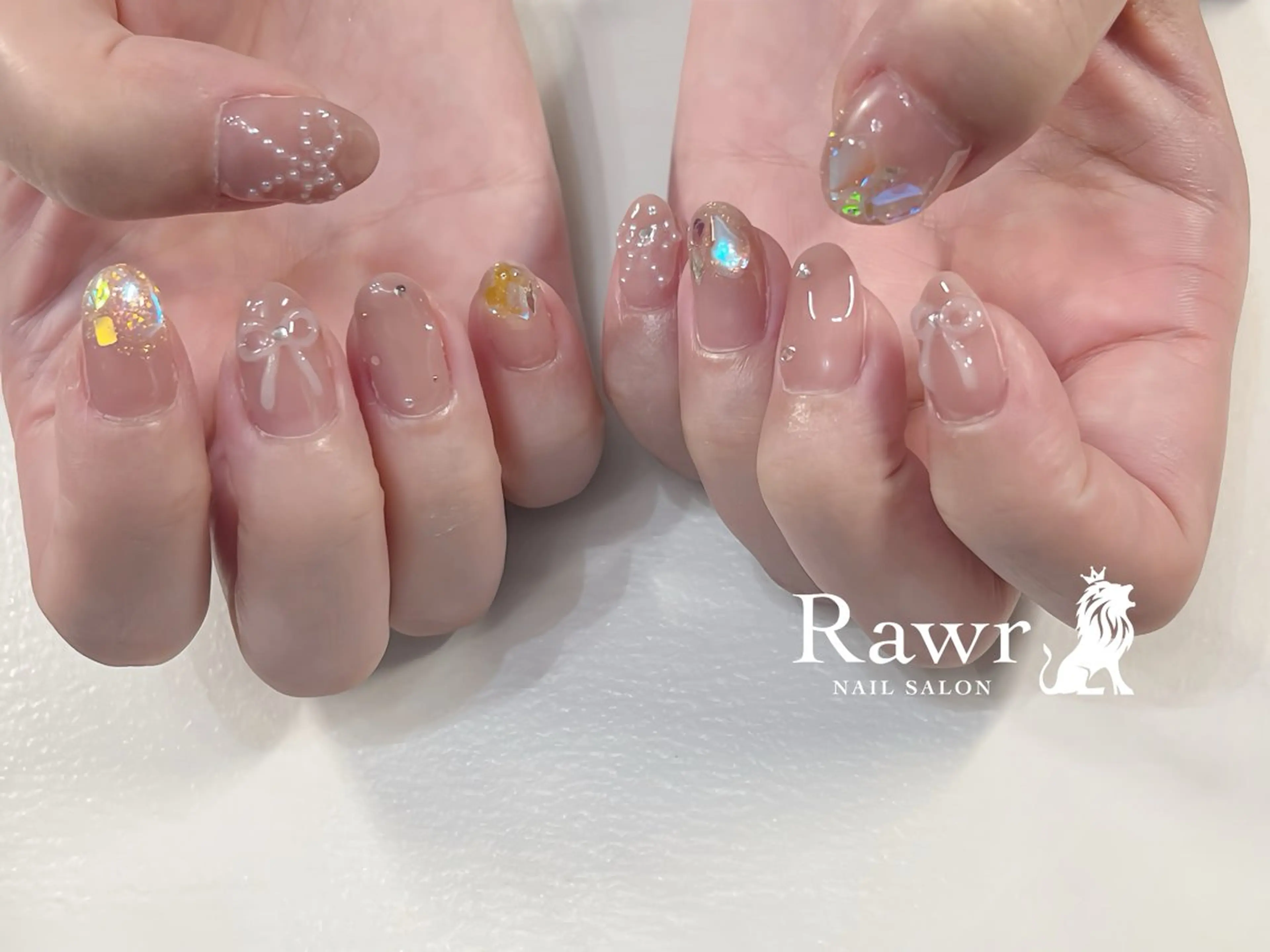 ネイル ハンドネイル Rawr / saoriのネイルデザイン