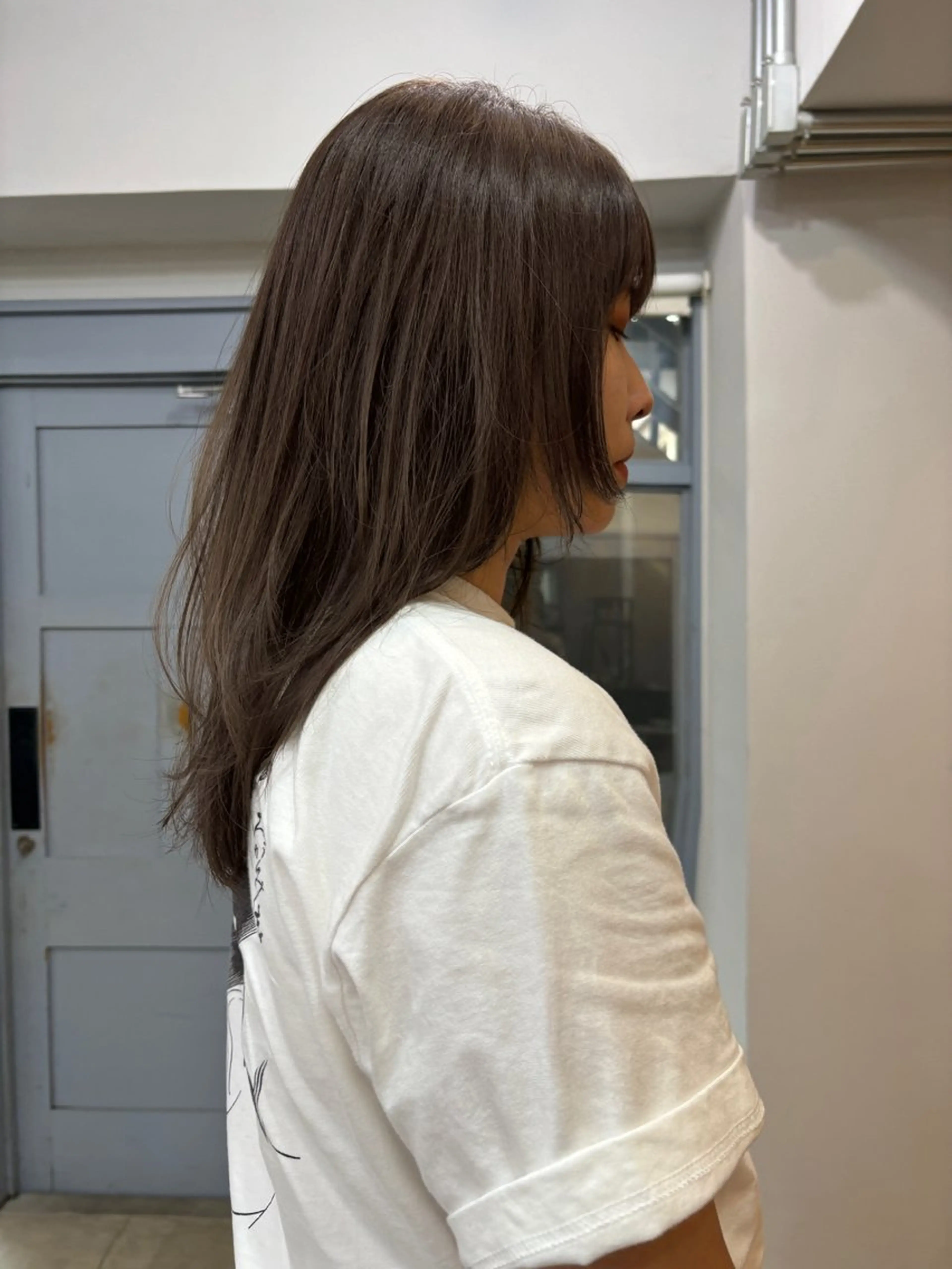 ロング カラー 透明感カラー paige_.hair所属・蛭町 遥香のヘアスタイル