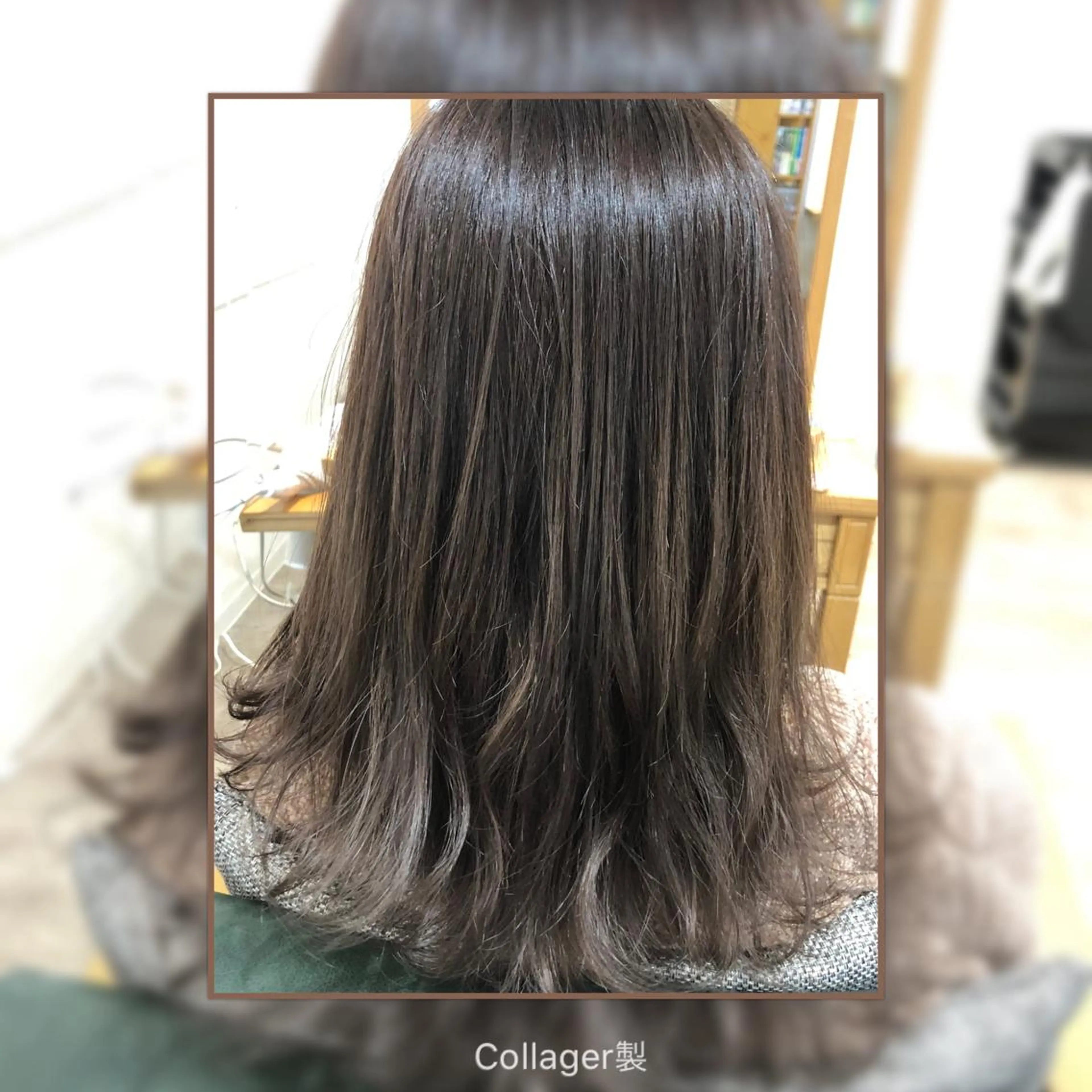 セミロング カラー 💫髪質改善矯正 MIHO💫のヘアスタイル