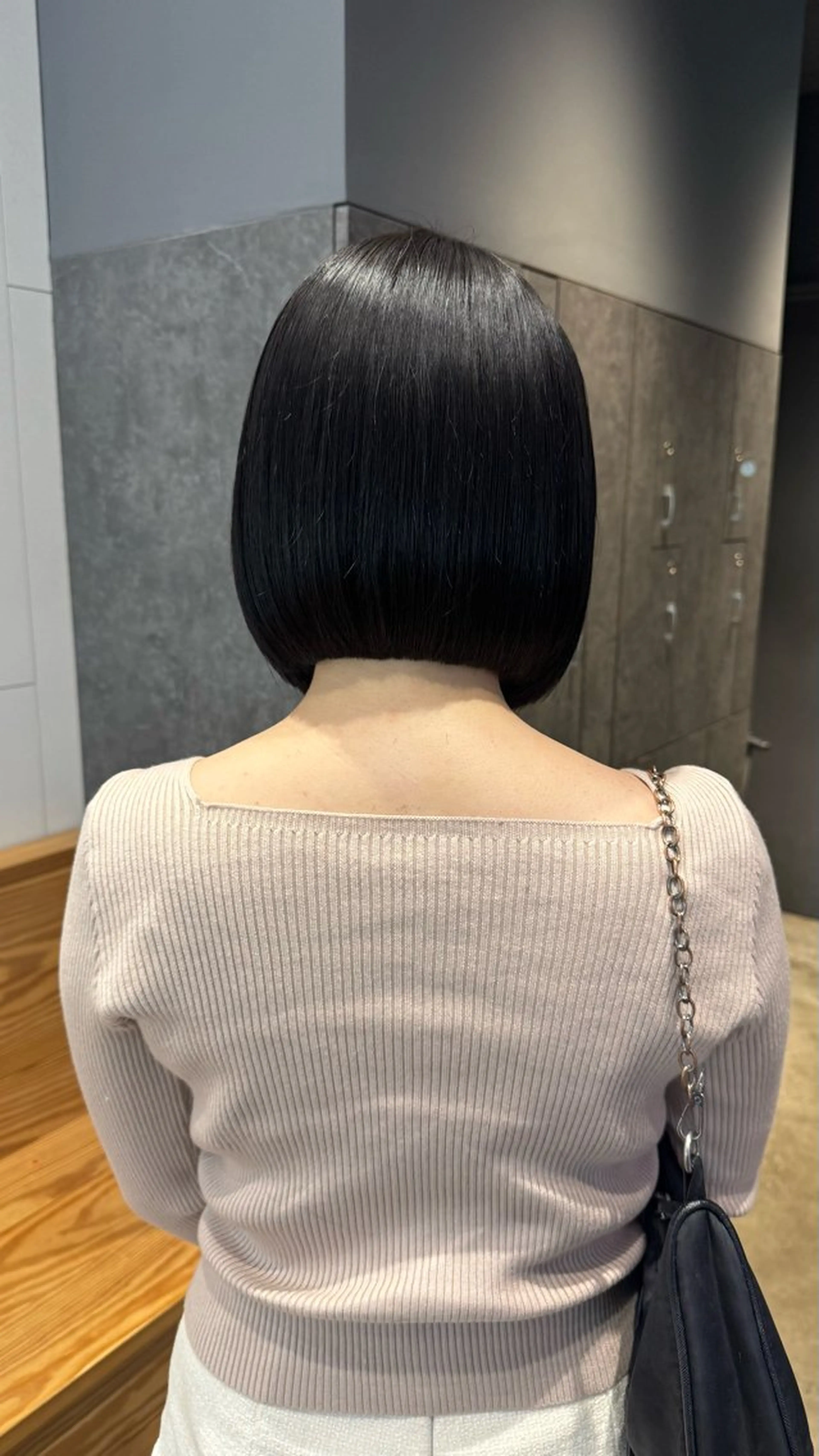 ミディアム ボブ トリートメント 小田 晃瑛のヘアスタイル