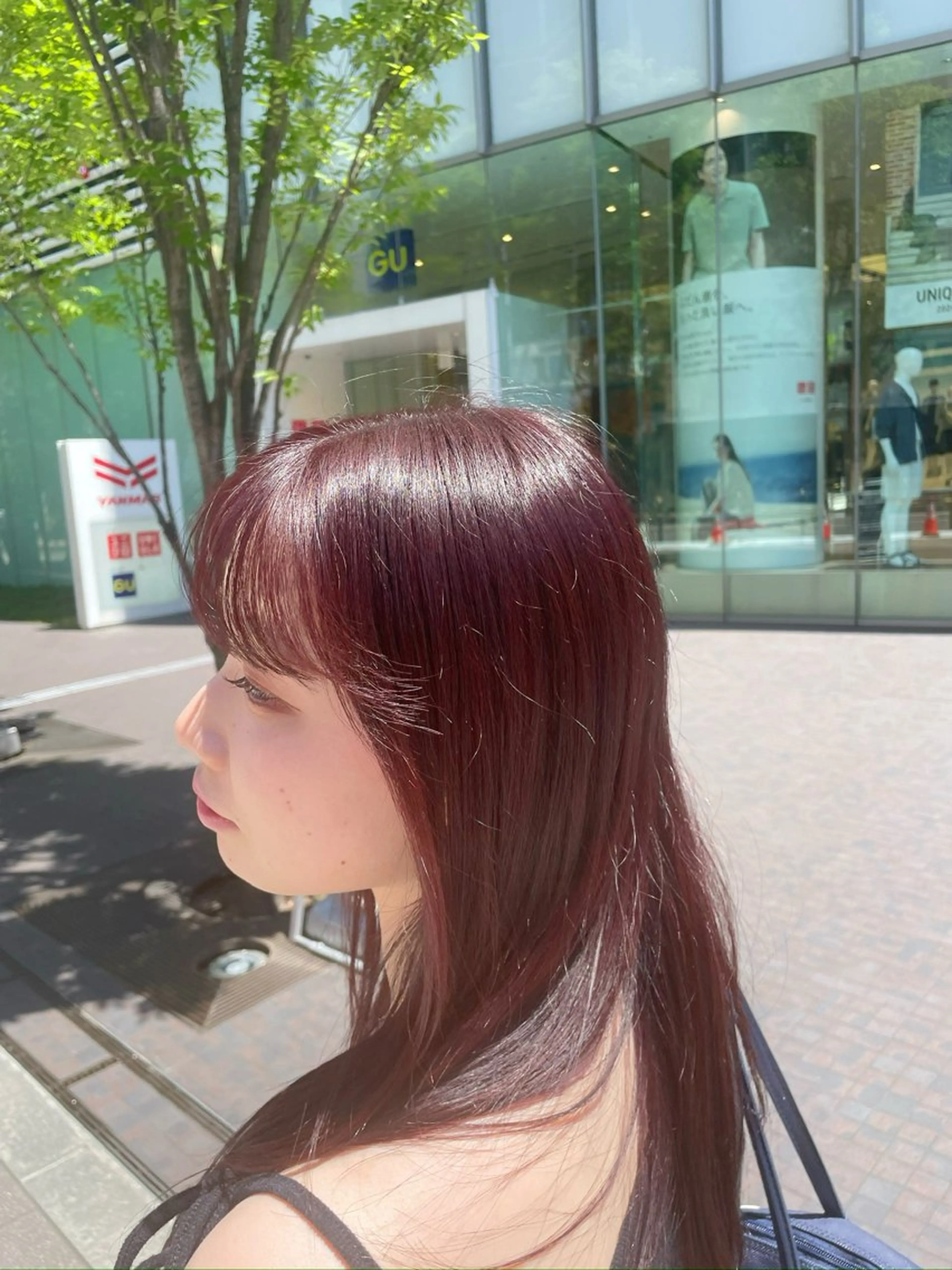 ロング カラー GIEN NU茶屋町+所属・荒金 昴のヘアスタイル
