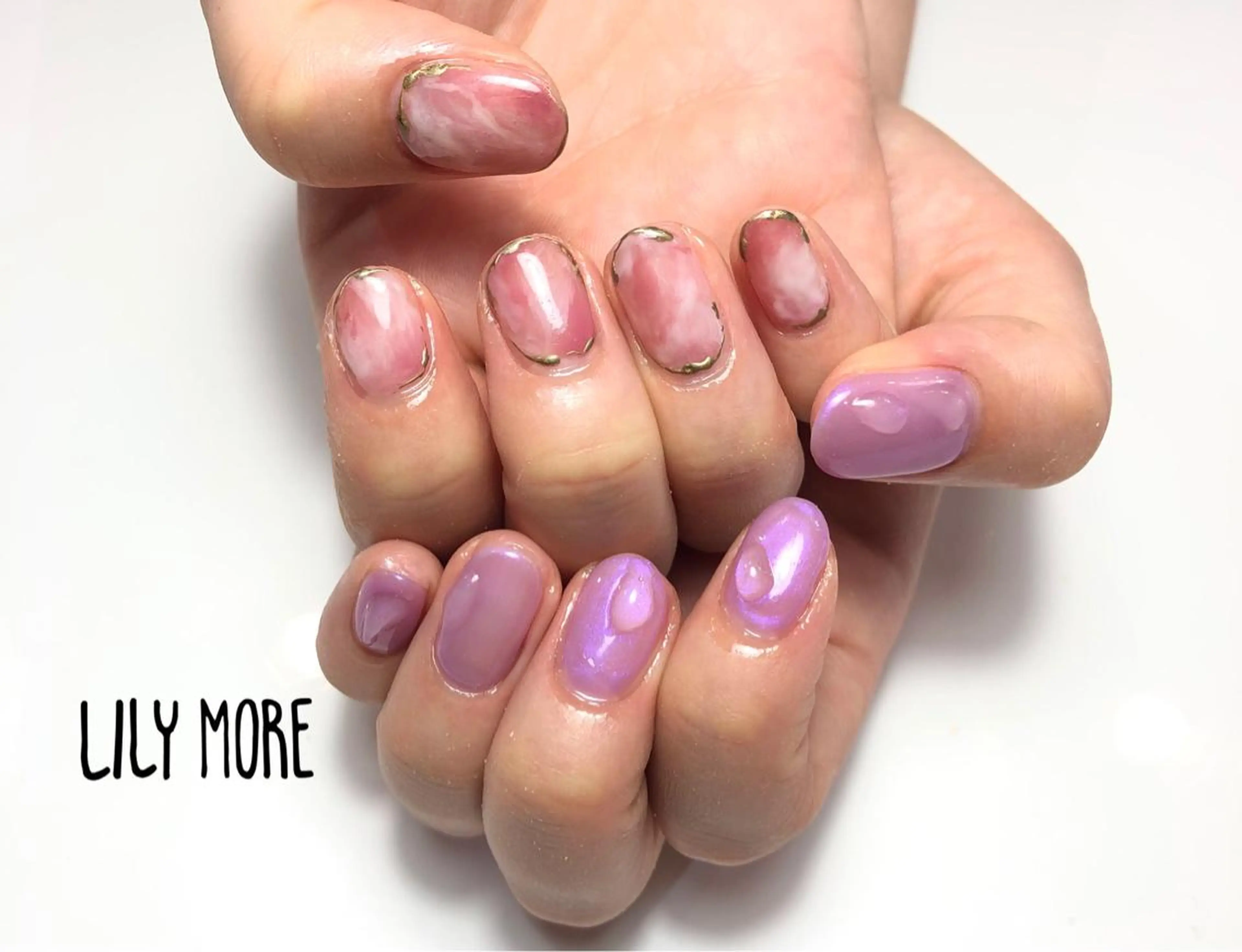 ネイル ニュアンスネイル Lily closetのネイルデザイン