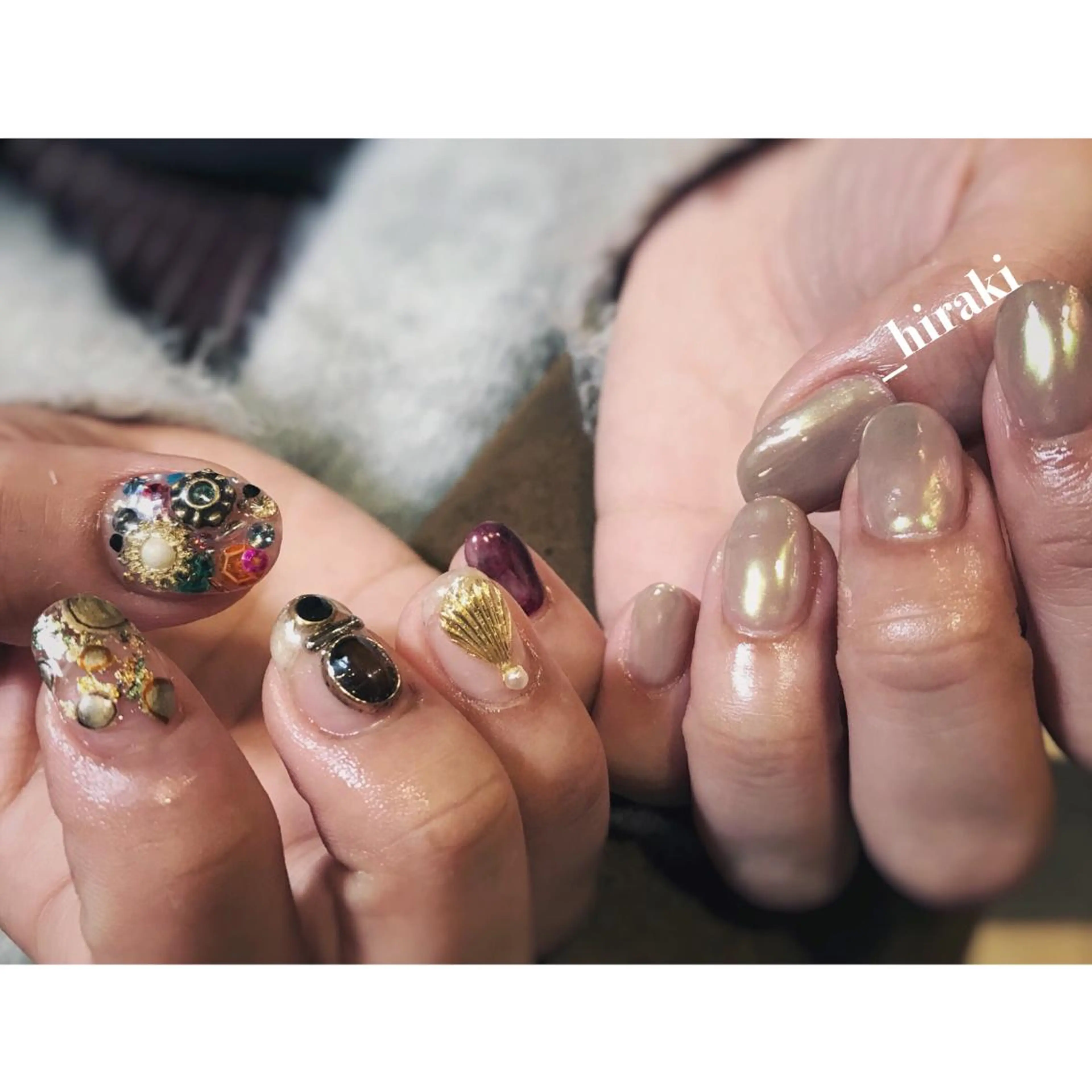 ネイル nail atelier AMBER所属・saori .の眉毛・アイブロウイメージ