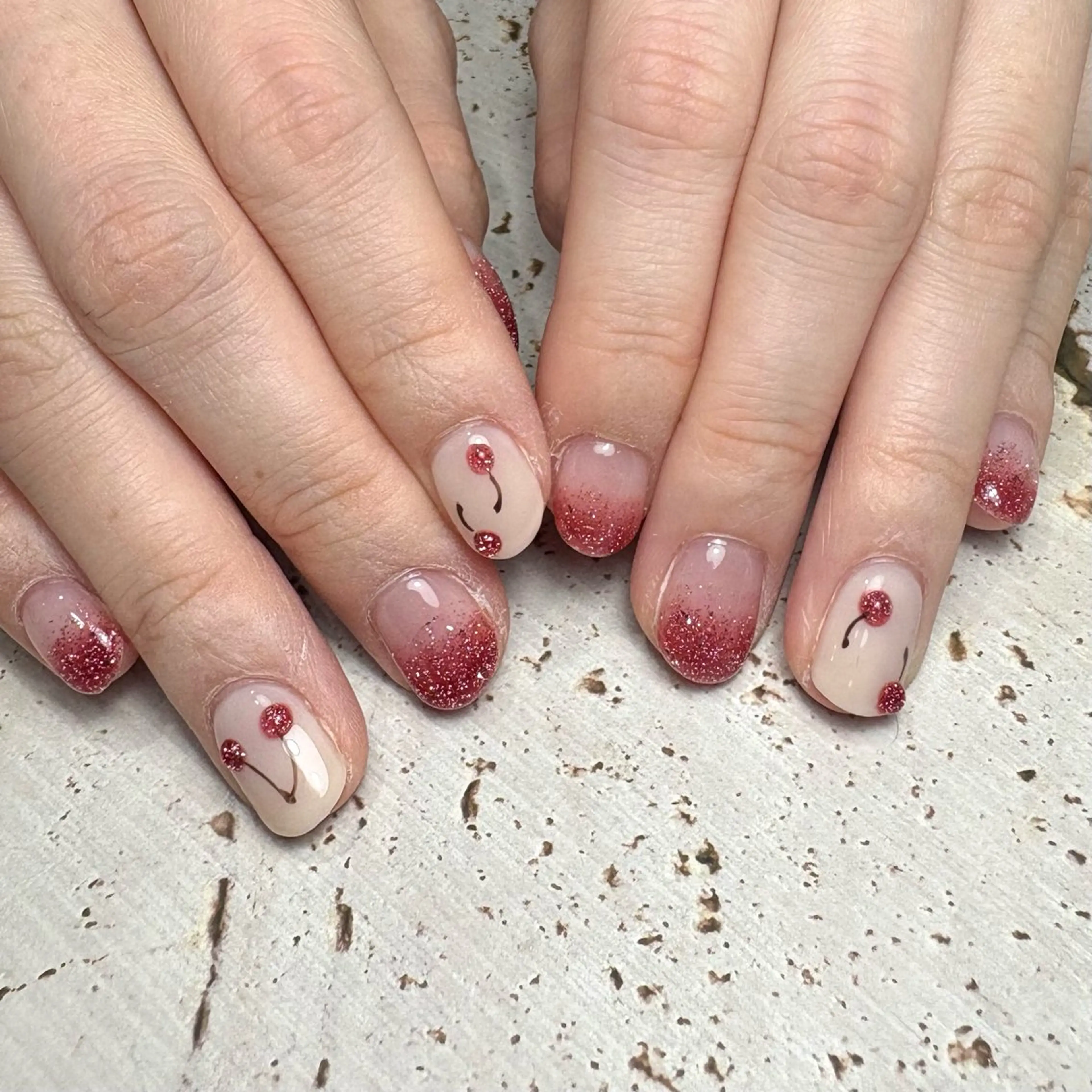 ネイル ハンドネイル ビューティフルムーン ネイル🌙夏美のネイルデザイン