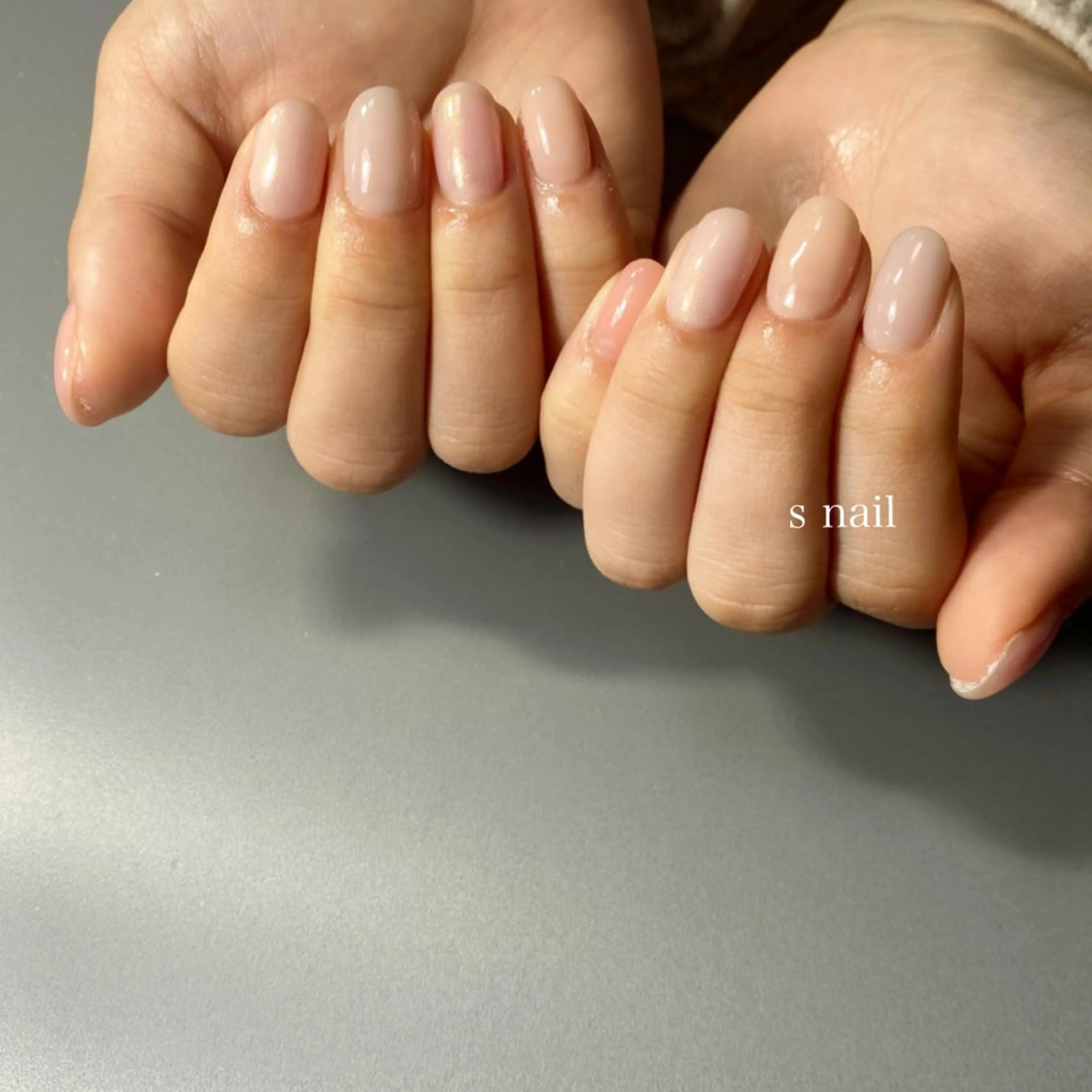 ネイル ワンカラーネイル s nail さとよしみゆきのネイルデザイン
