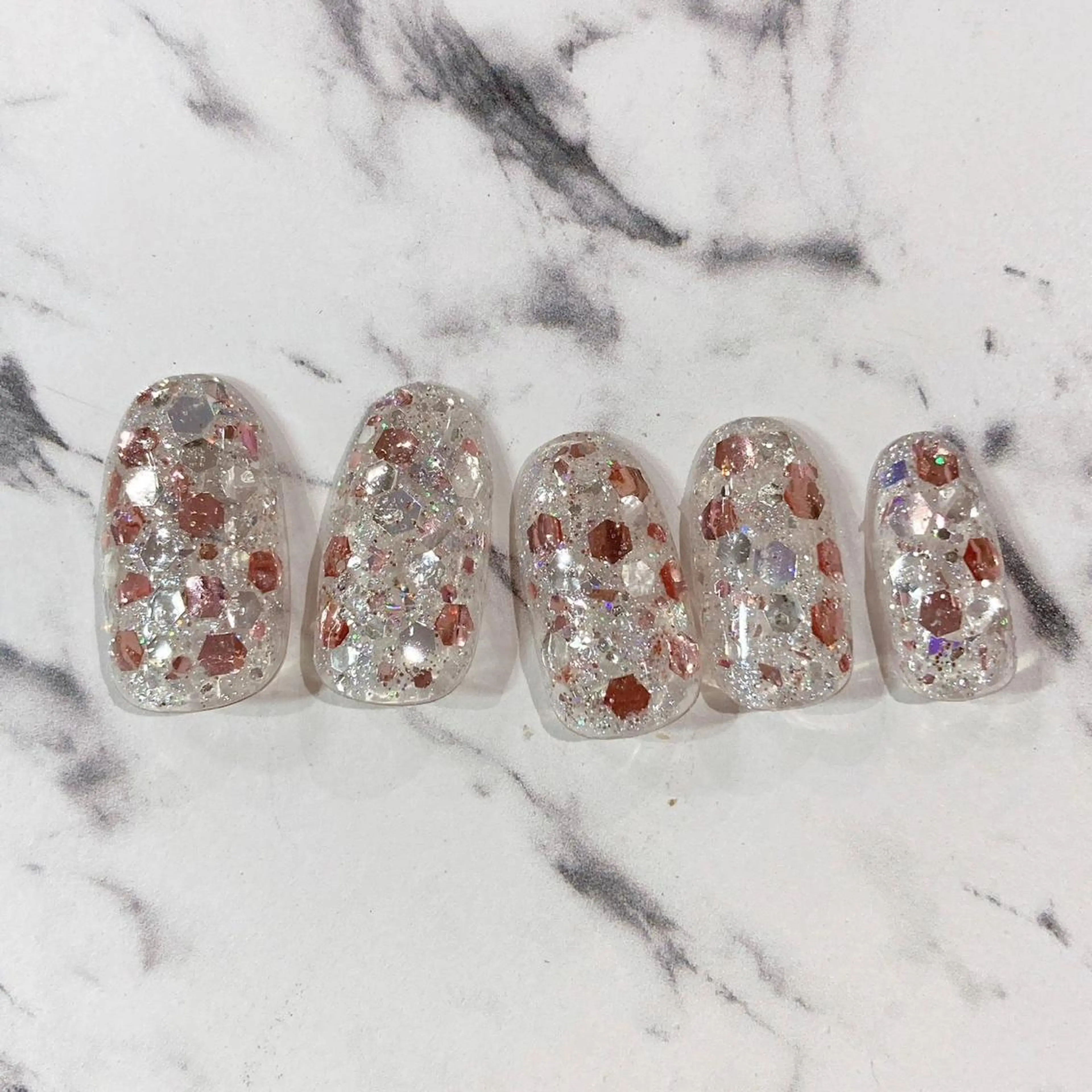 ネイル ニュアンスネイル 冬ネイル ハンドネイル Salon Ｋのネイルデザイン