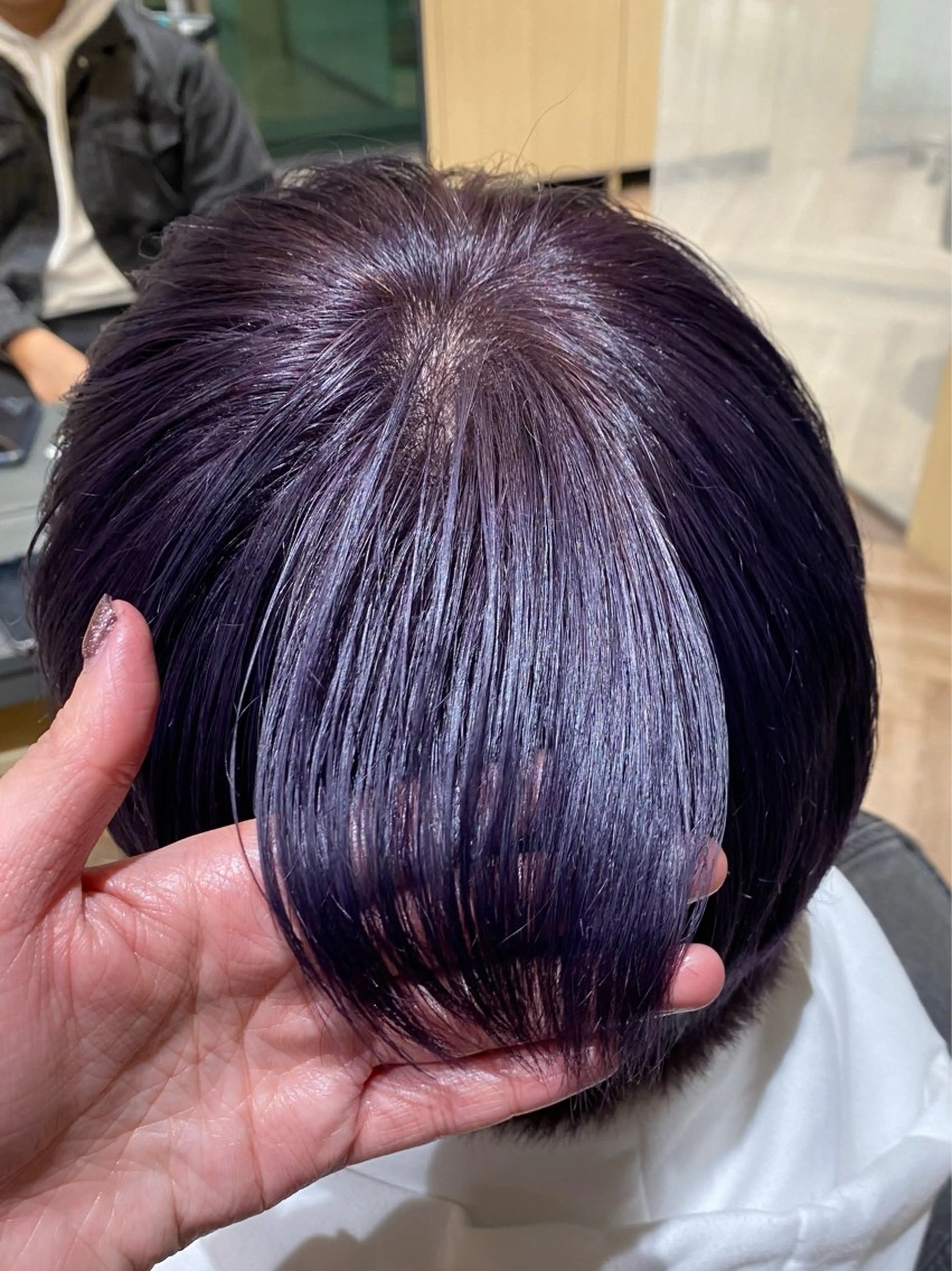 カラー メンズ メンズブリーチ ブリーチ ケアブリーチ ラベンダーカラー ヘアカラー Yamada Ami🪐のヘアスタイル