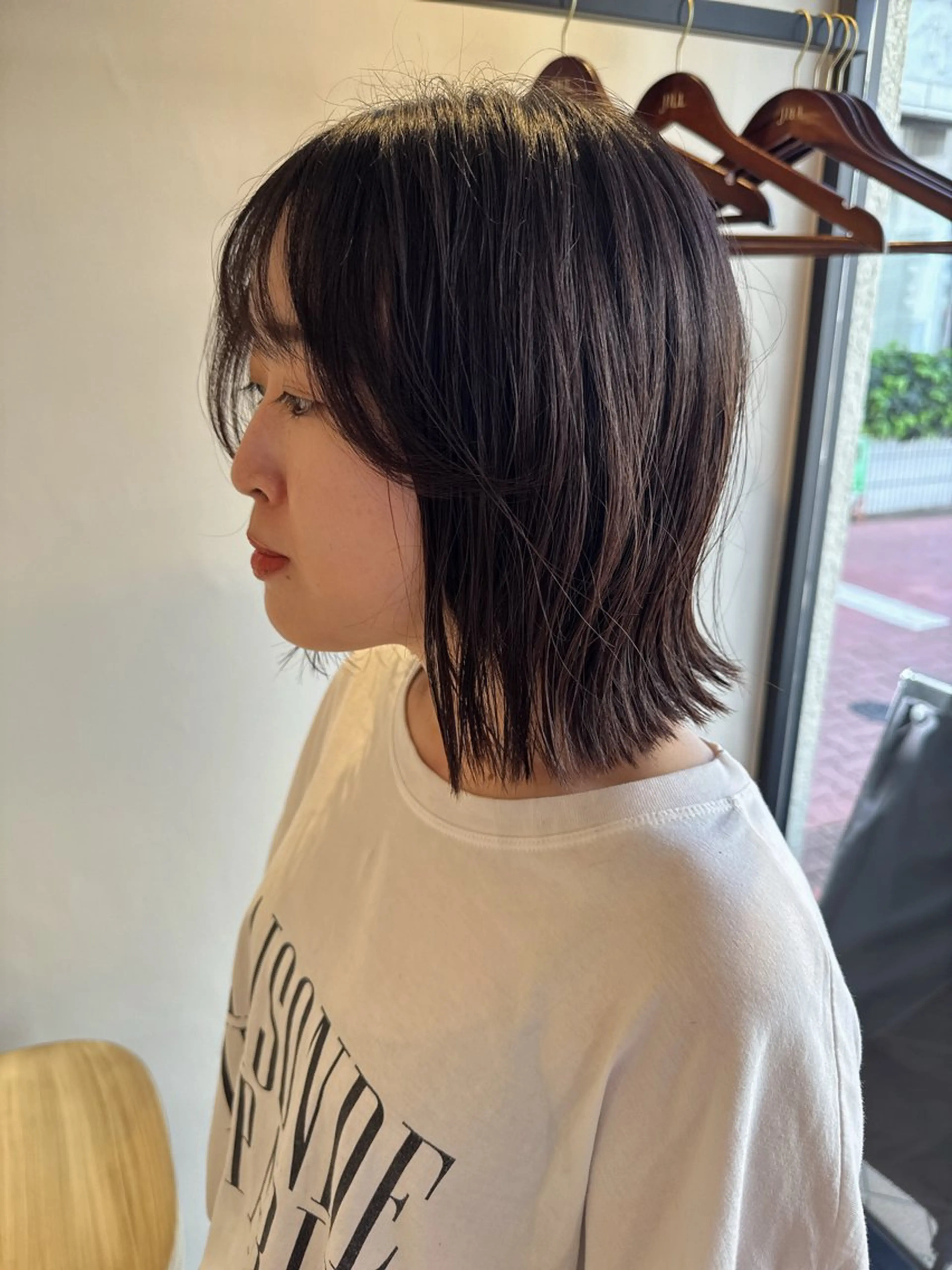 ミディアム カット 木多 成明のヘアスタイル