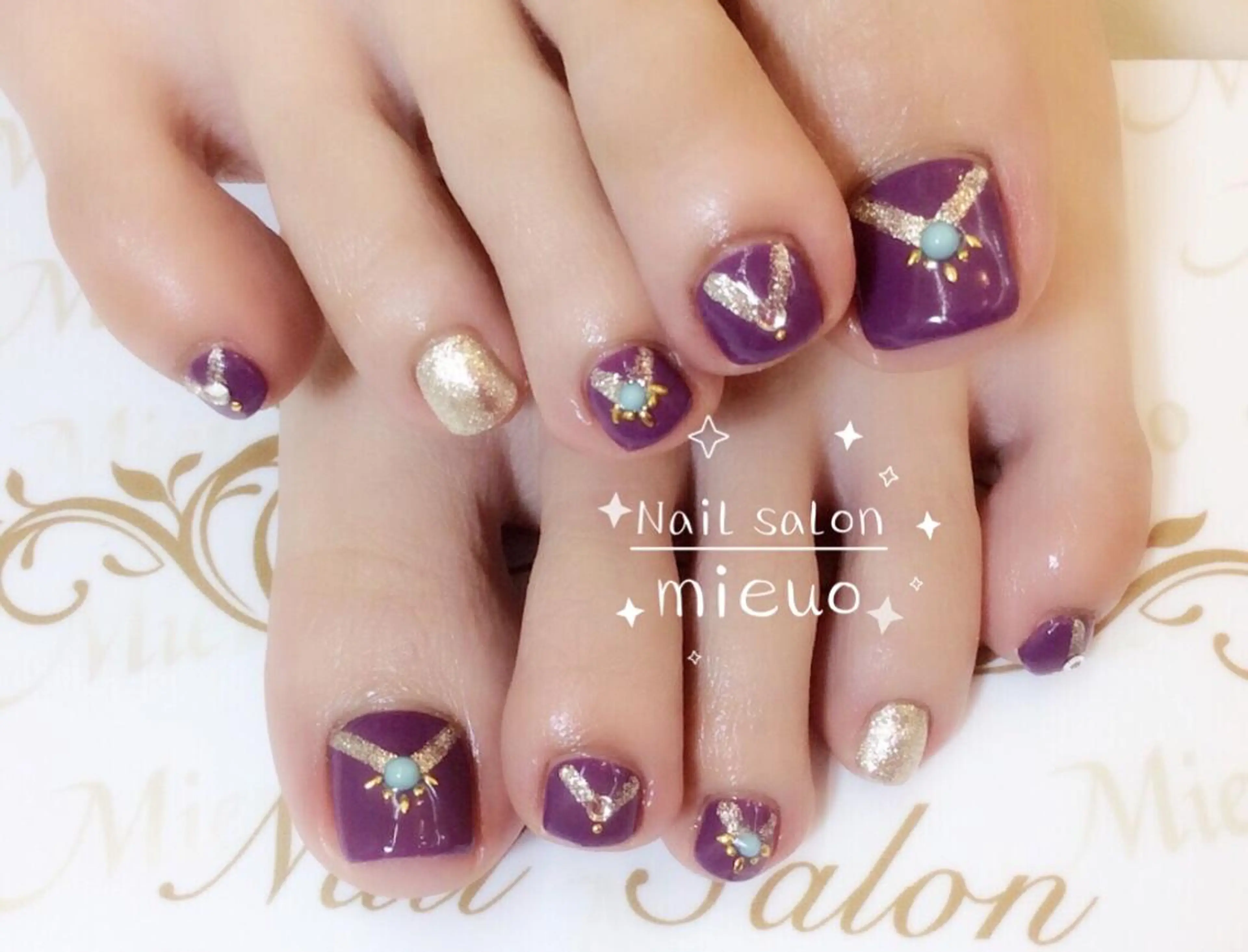 ネイル フットネイル ネイルサロン ミューオのネイルデザイン