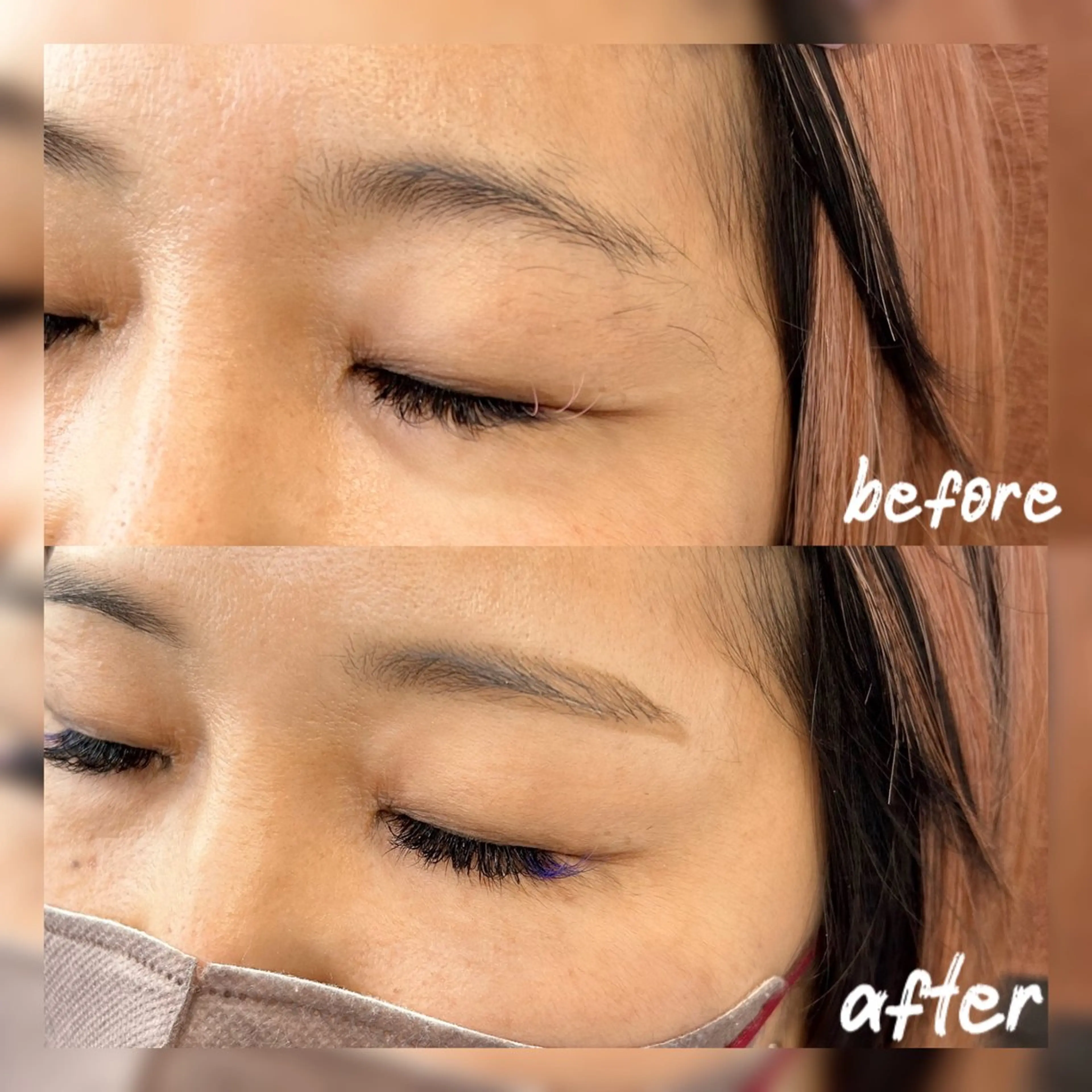 マツエク・マツパ アイブロウ バインドロック ワックス脱毛 眉カット その他(アイブロウ) 阿部 知世のマツエク・マツパデザイン