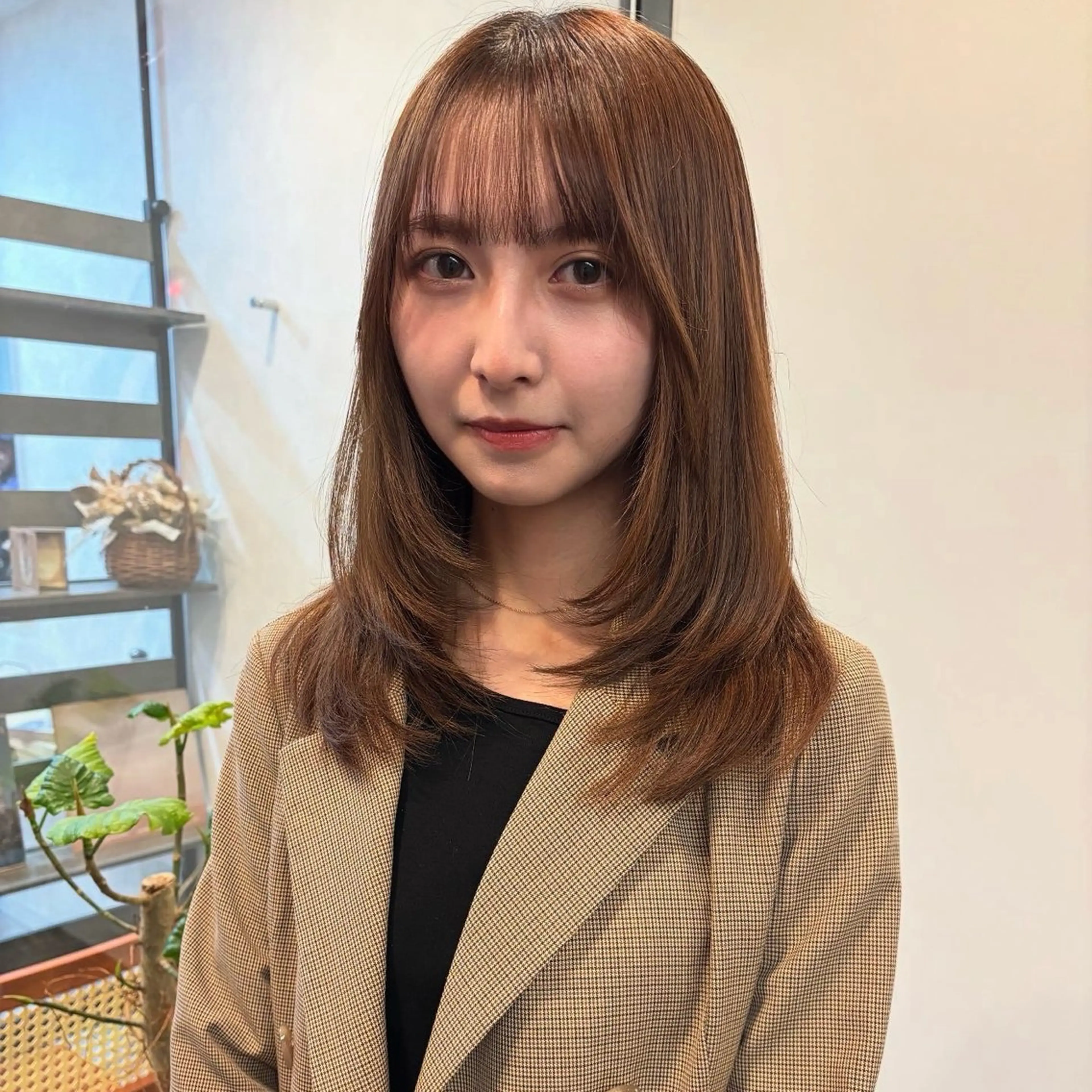 セミロング 似合わせボブカット/ 髪質改善/細川実知香のヘアスタイル