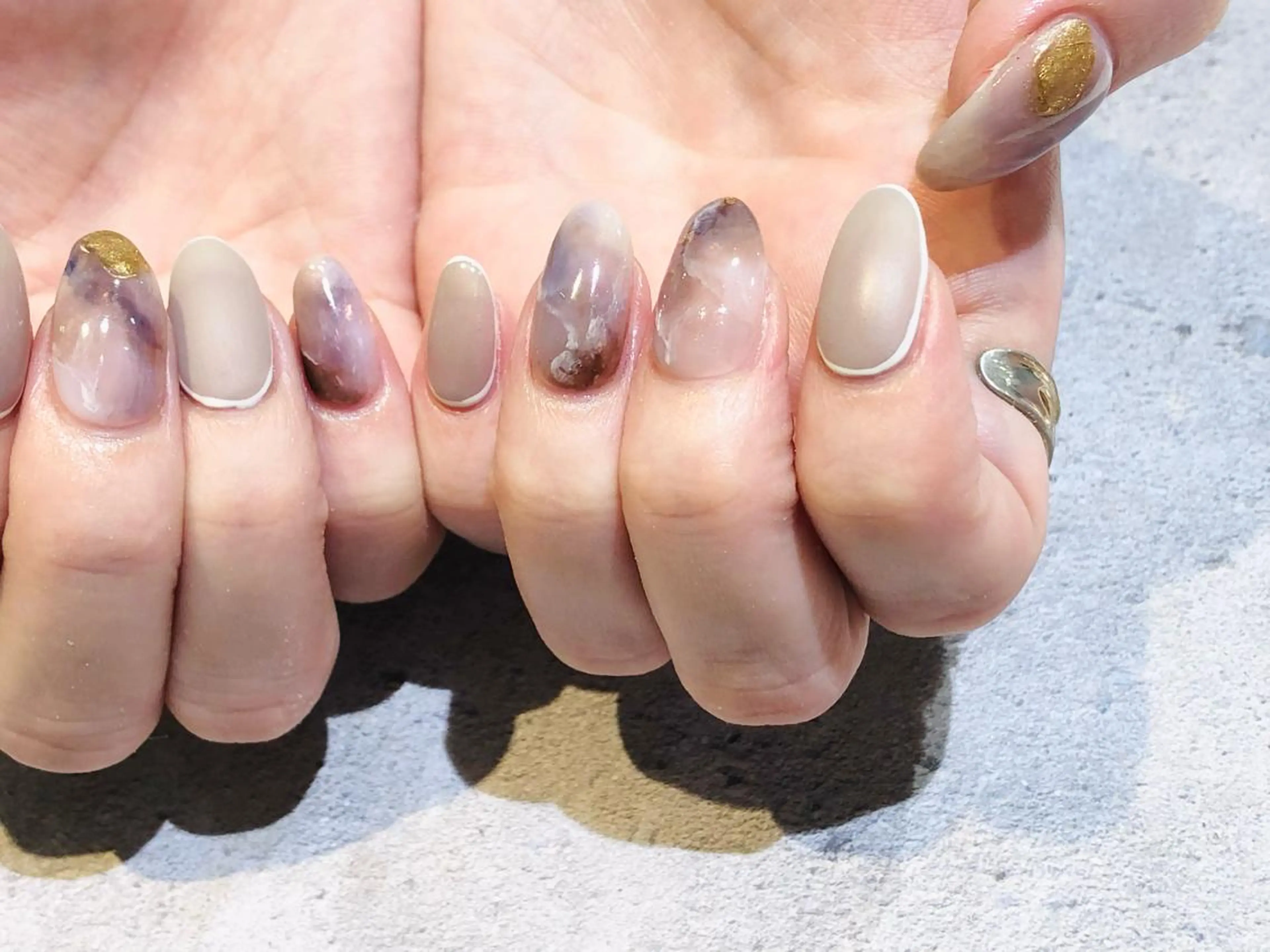 ネイル 舞田 苑香のネイルデザイン