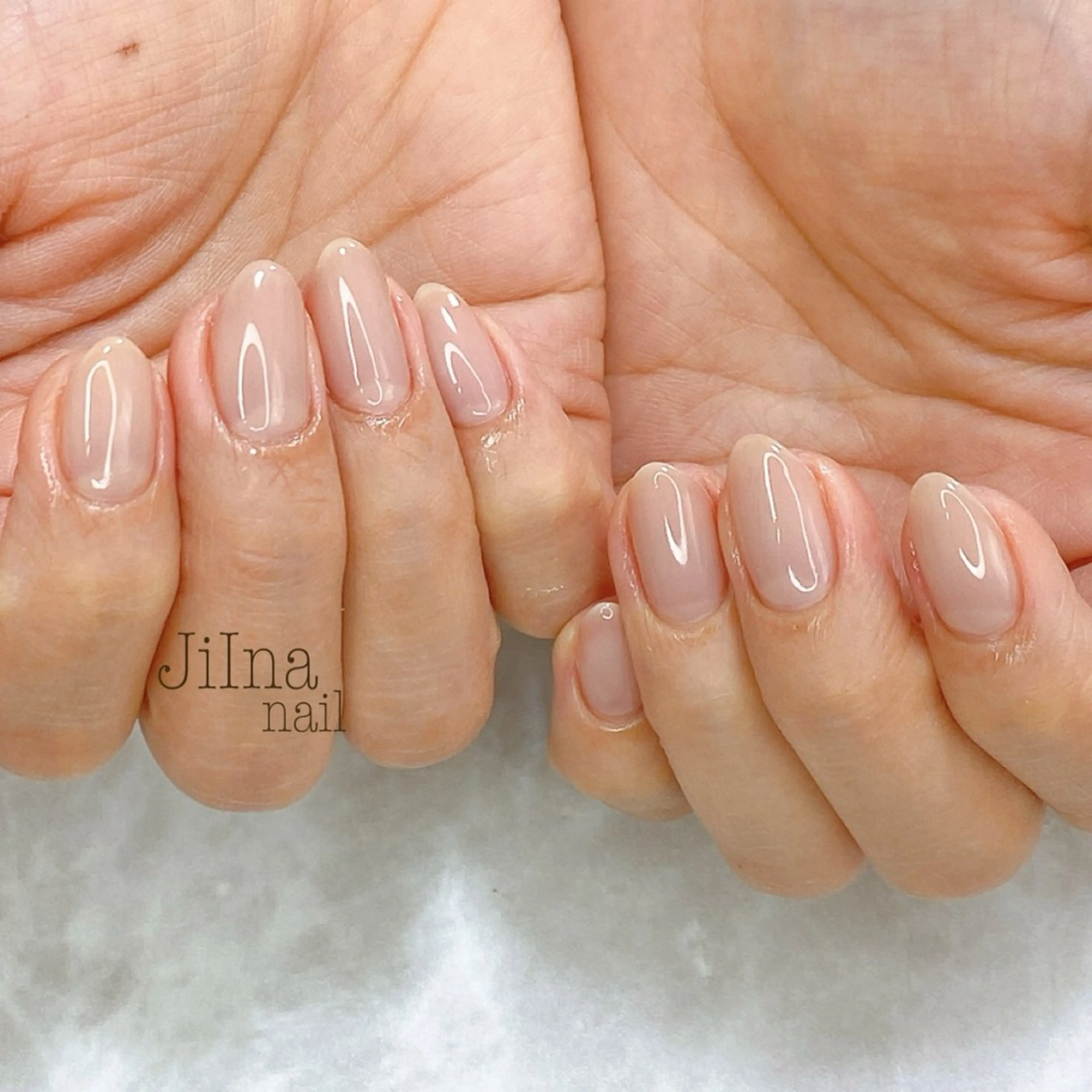 ネイル ワンカラーネイル JiIna nailのネイルデザイン