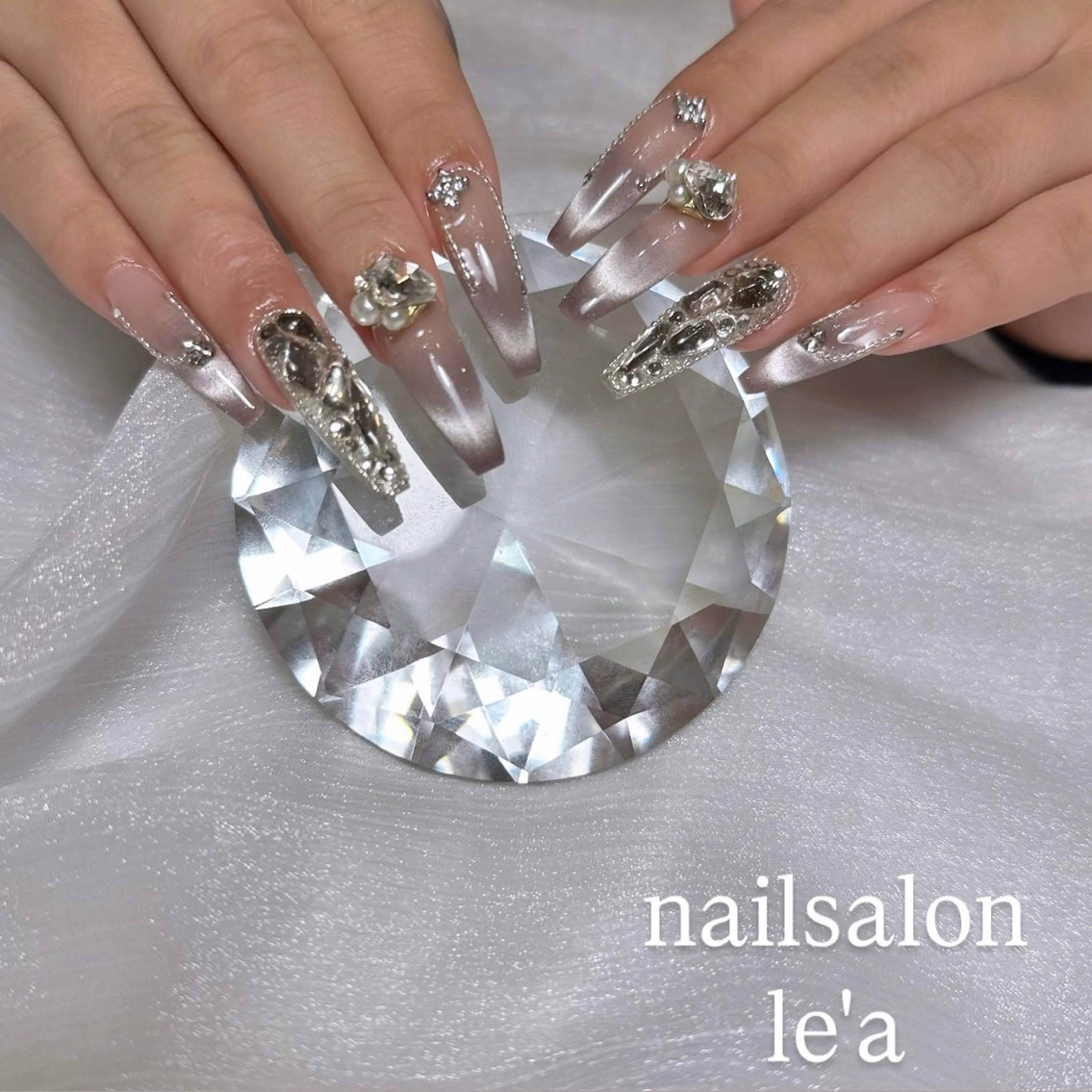 ネイル ハンドネイル nailsalon le'aのネイルデザイン