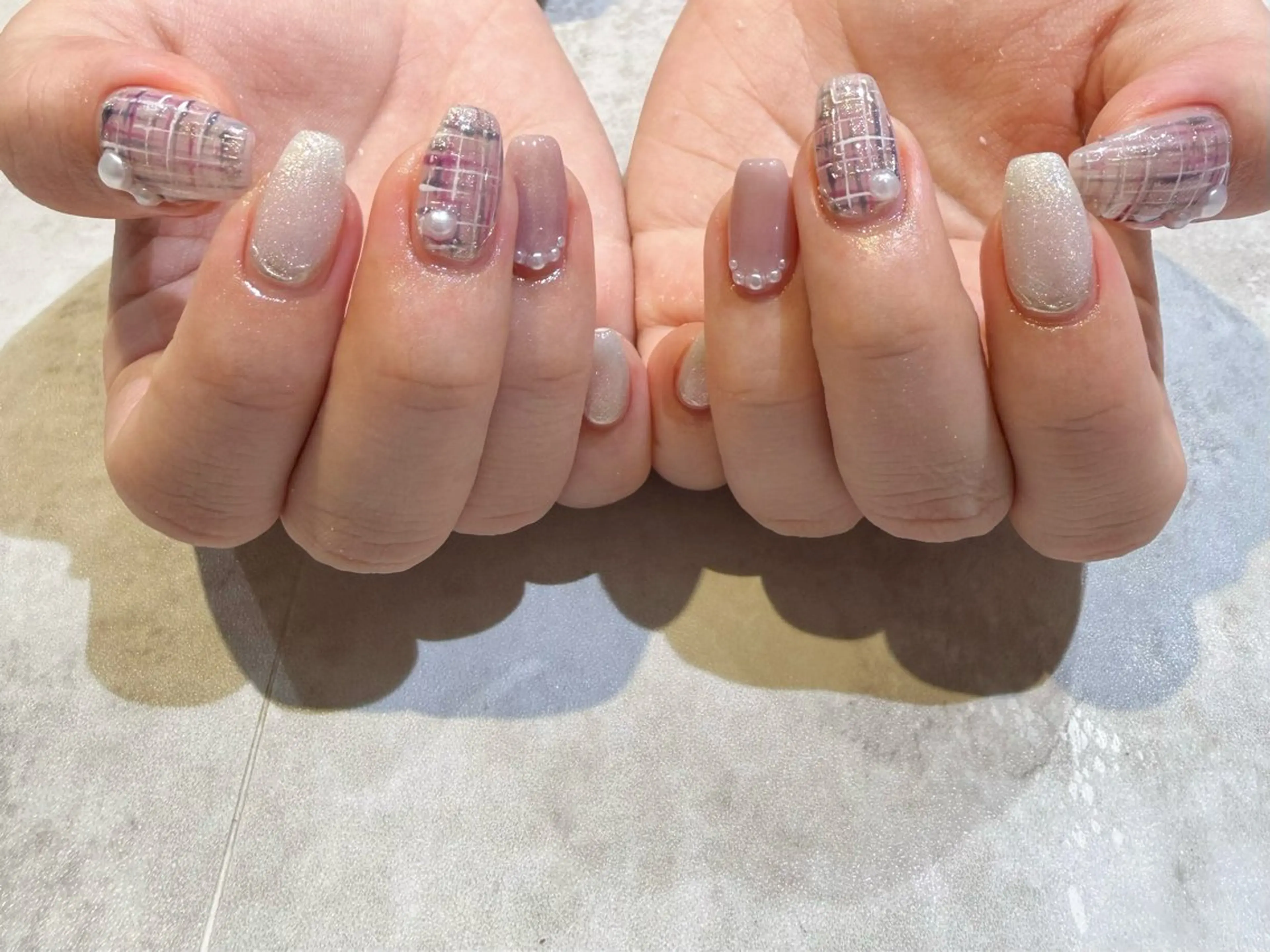 ネイル 舞田 苑香のネイルデザイン