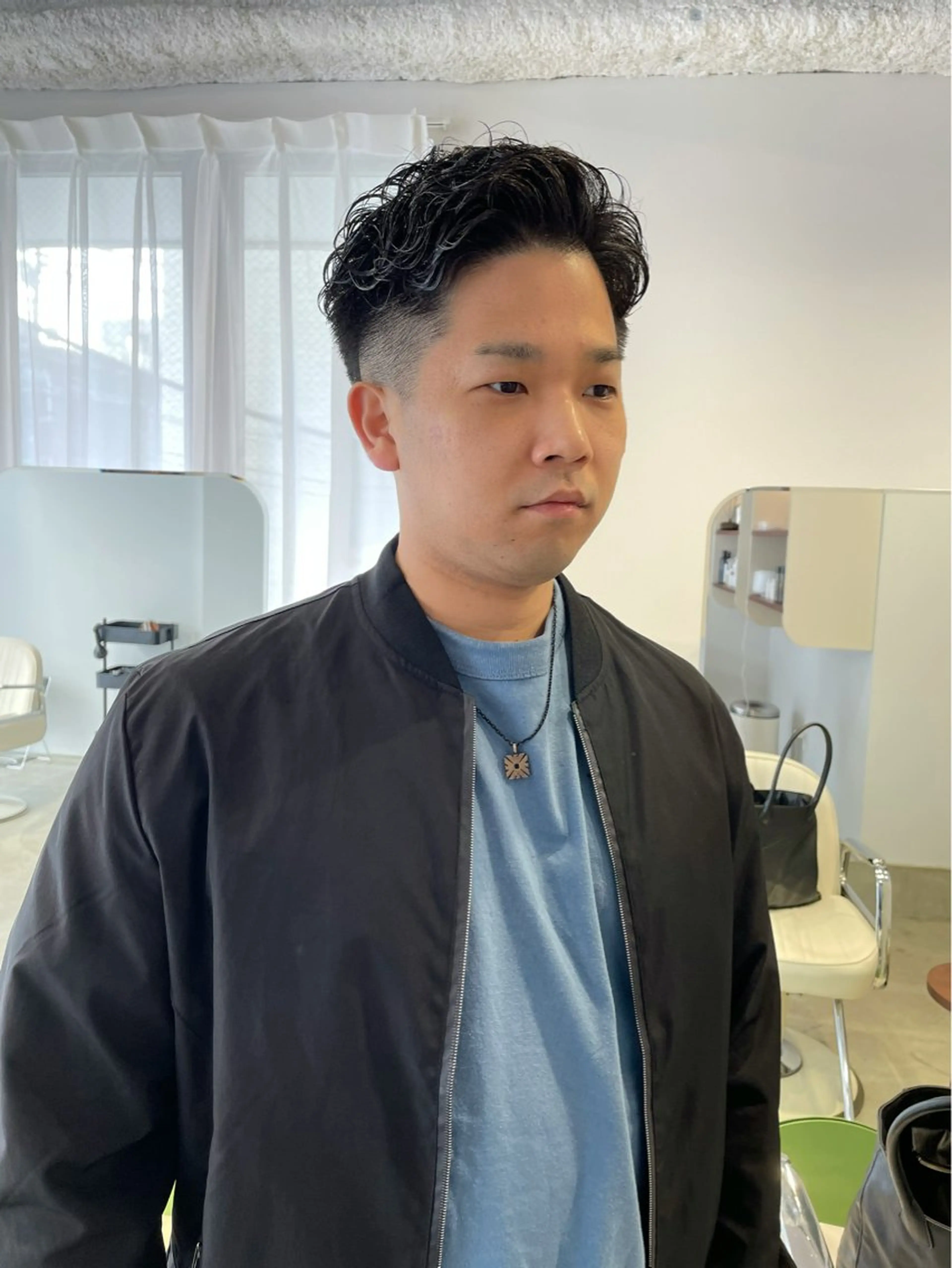 メンズ YinYang所属・川﨑 章弘のヘアスタイル